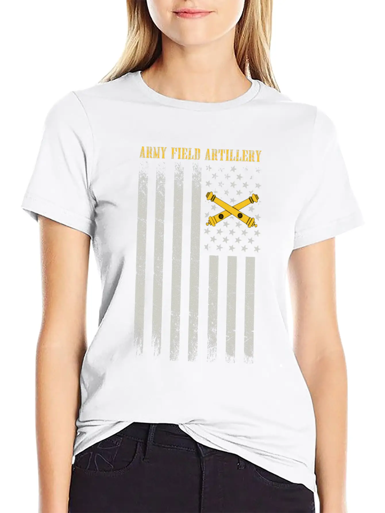 ARMY FIELD ARTILLERY Basic Graphic T-Shirt – Daily Comfort In Soft Cotton