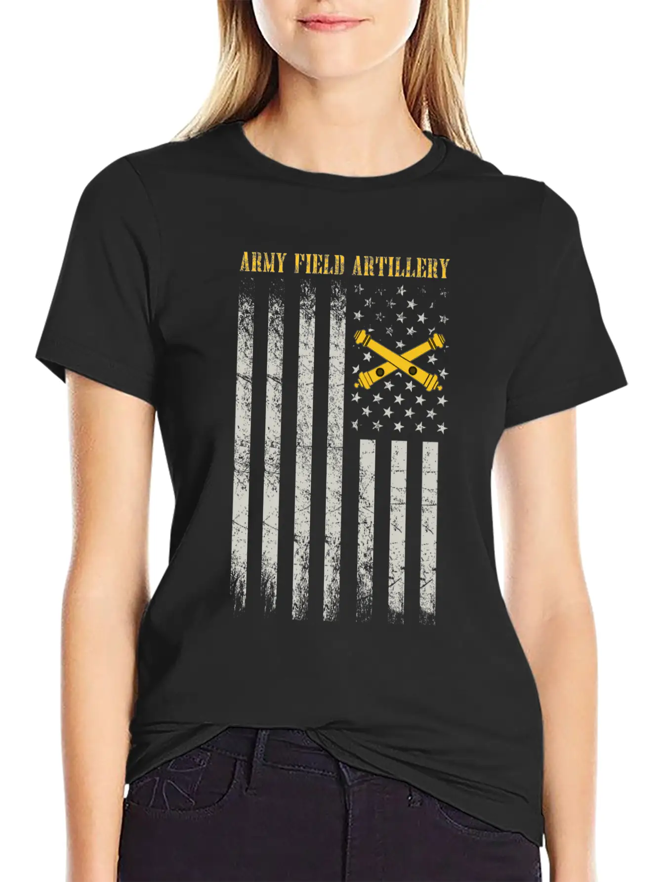 ARMY FIELD ARTILLERY Basic Graphic T-Shirt – Daily Comfort In Soft Cotton