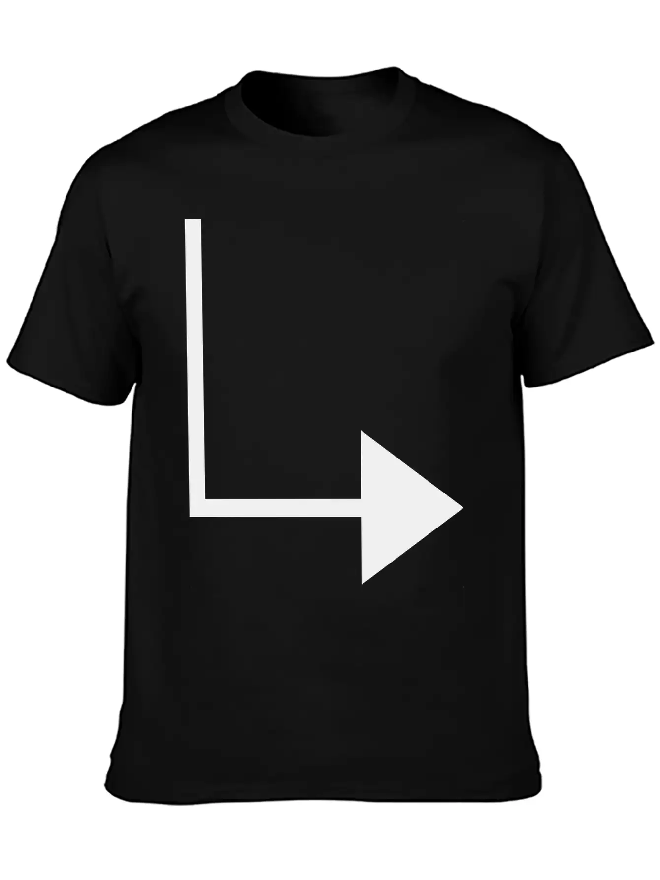 Arrow_1_f1_ Comfortable Minimalist Graphic Tee – Summer Style Essential