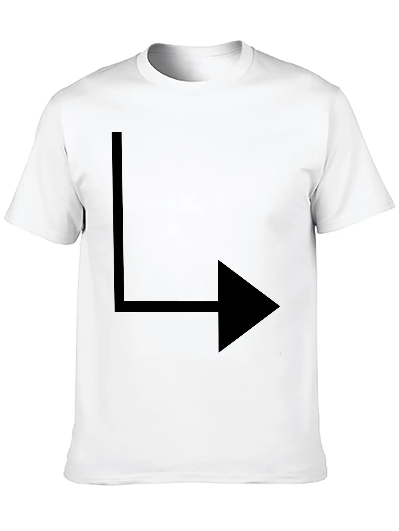 Arrow_1_f1_ Comfortable Minimalist Graphic Tee – Summer Style Essential