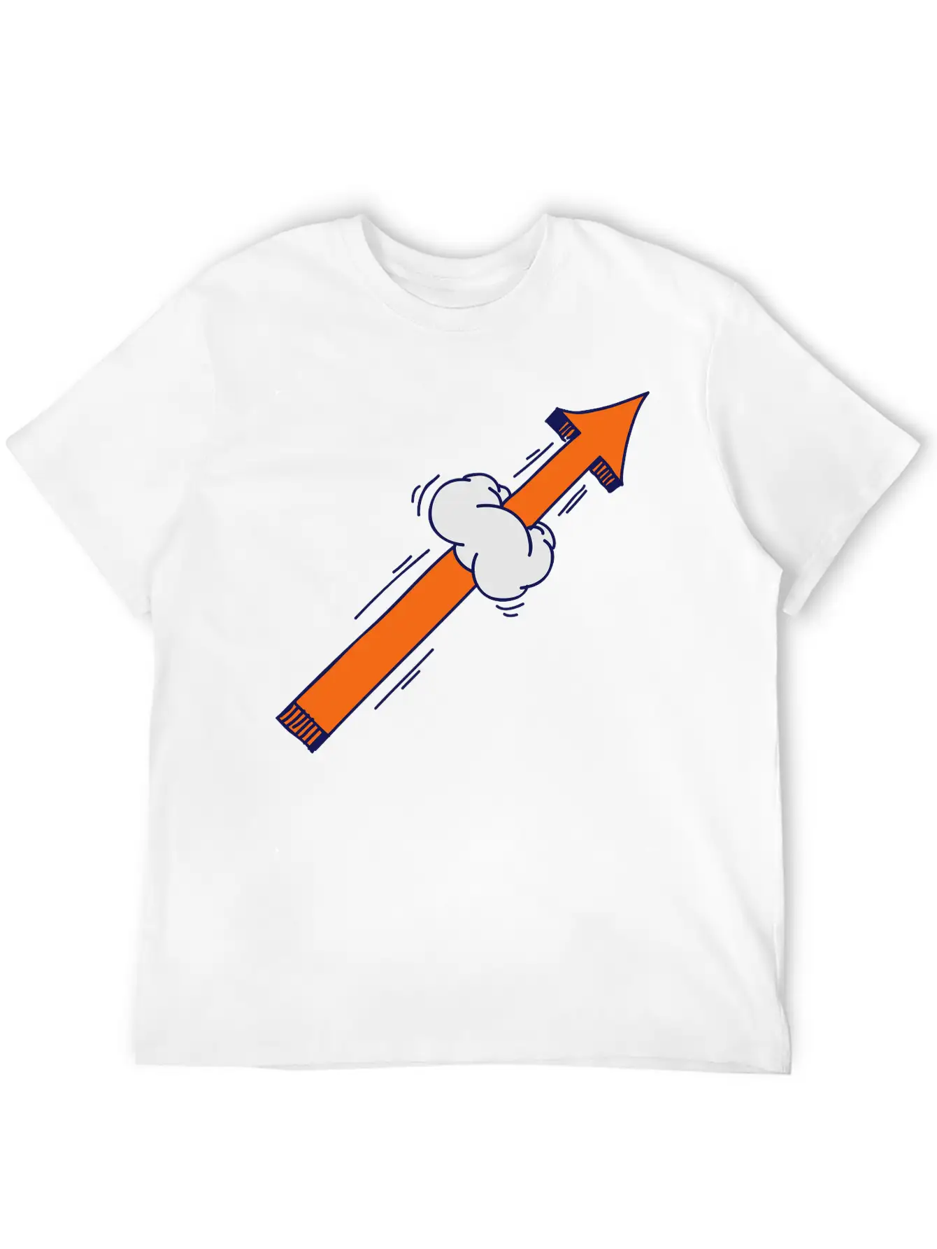 Arrow Comic Style Stylish Everyday T-Shirt – Unisex Basic Cotton Tee