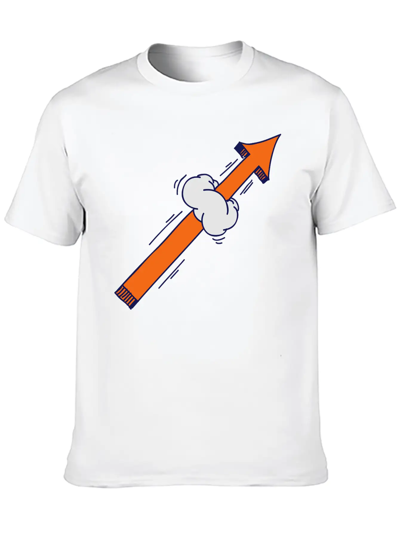 Arrow Comic Style Stylish Everyday T-Shirt – Unisex Basic Cotton Tee