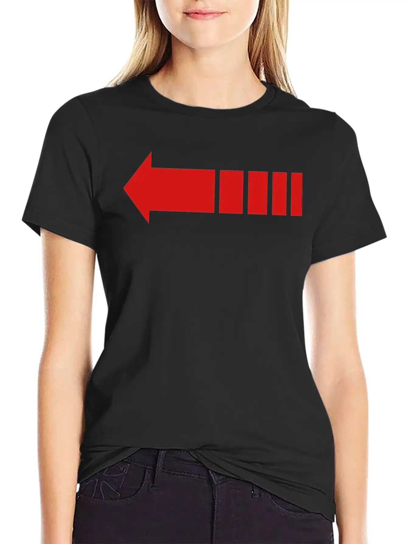 Arrow Unisex Short Sleeve Soft Cotton T-Shirt – Casual Everyday Wear