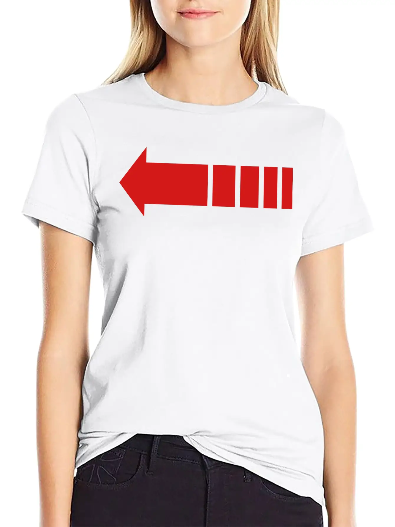 Arrow Unisex Short Sleeve Soft Cotton T-Shirt – Casual Everyday Wear
