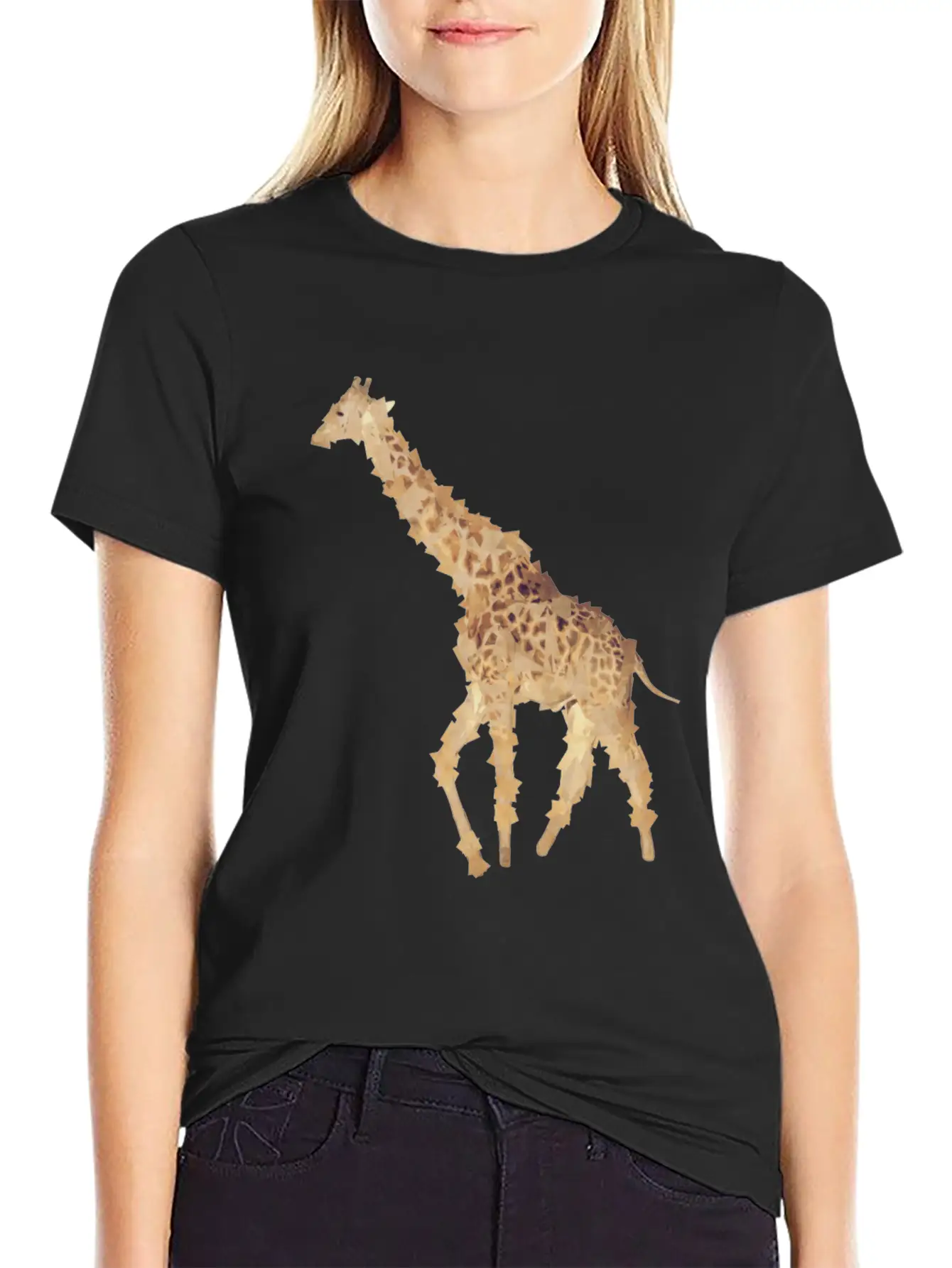 Art Giraffe Timeless Short Sleeve Tee – Comfy And Minimalist Design