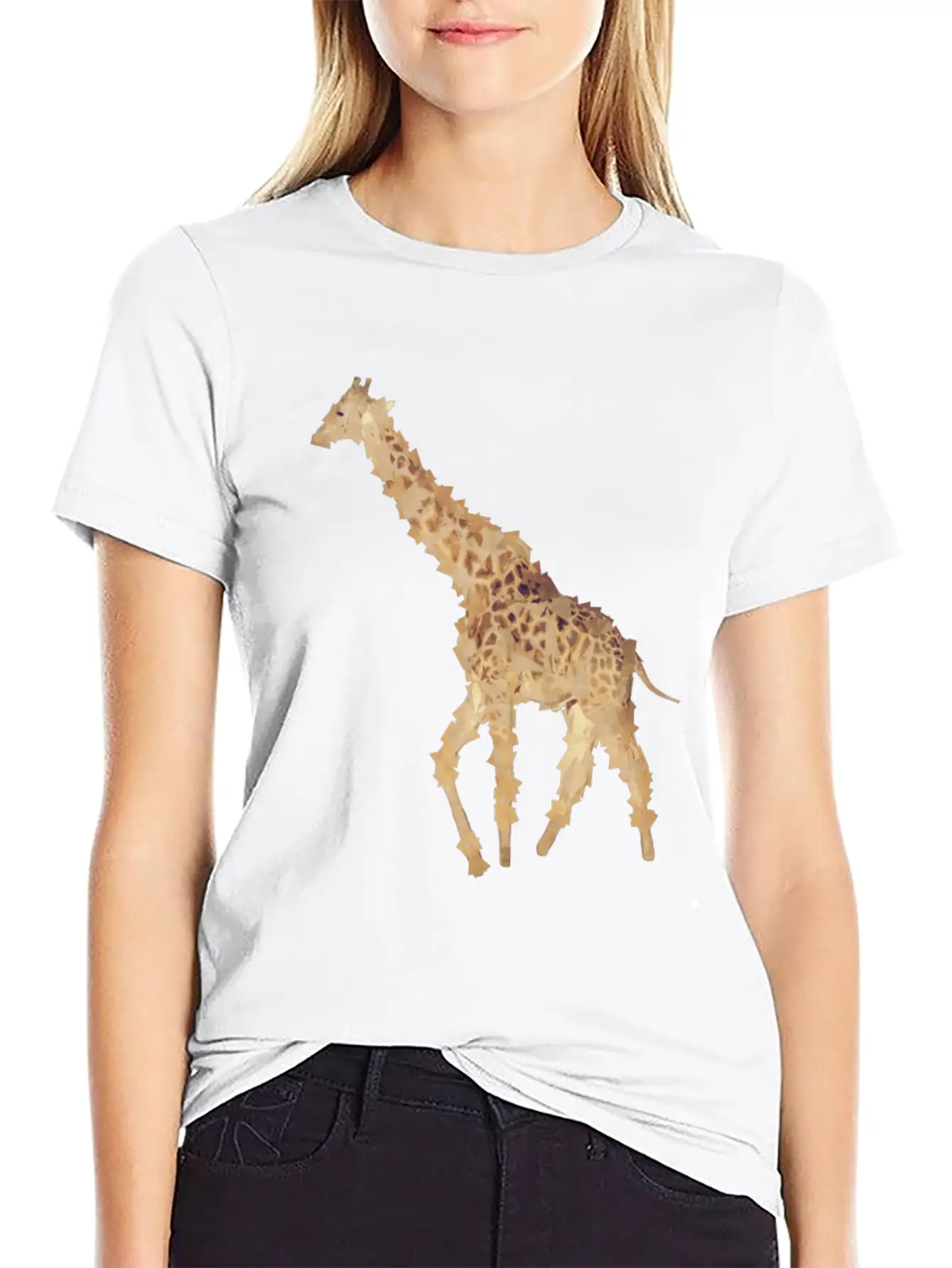 Art Giraffe Timeless Short Sleeve Tee – Comfy And Minimalist Design