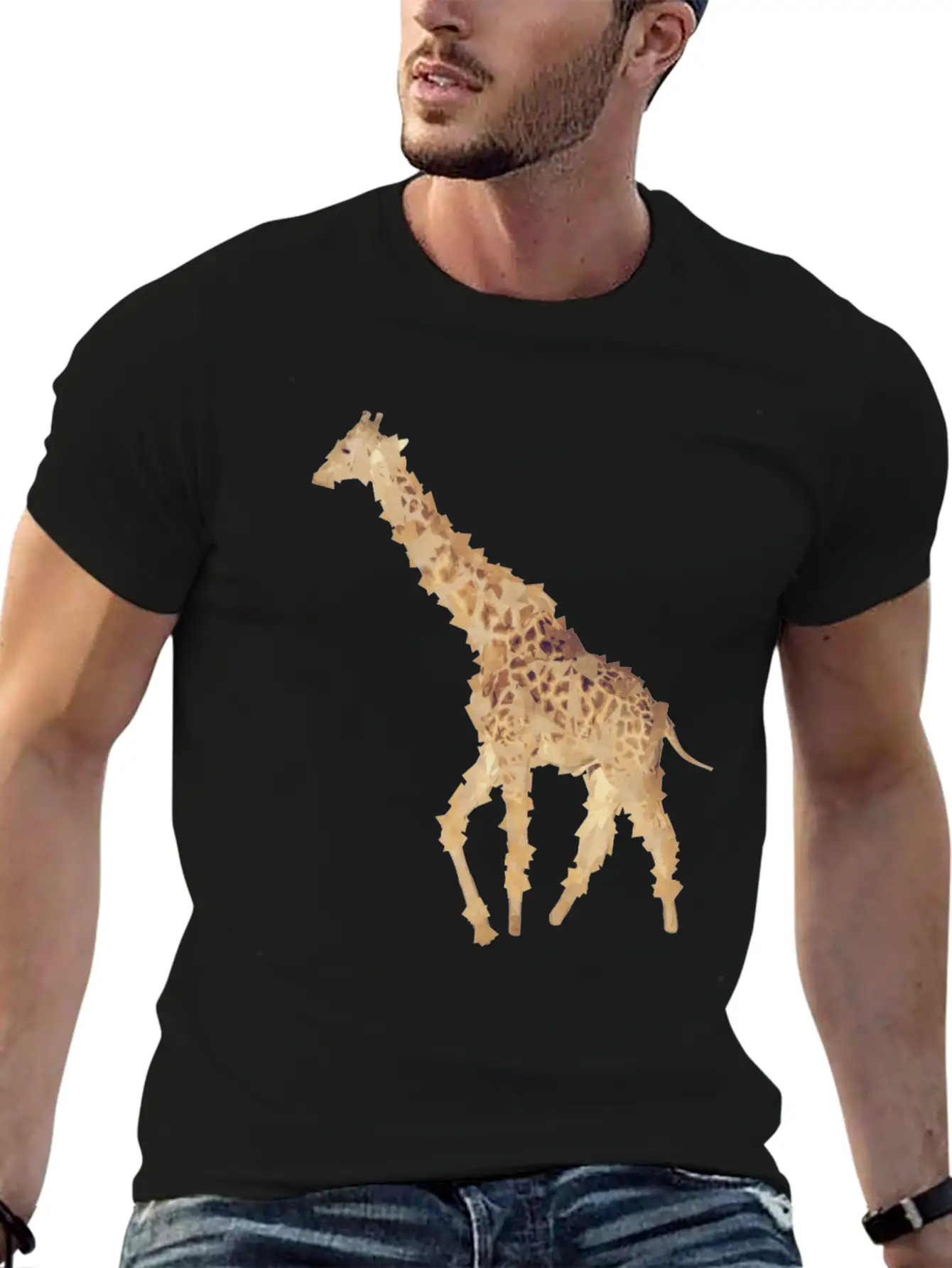 Art Giraffe Timeless Short Sleeve Tee – Comfy And Minimalist Design