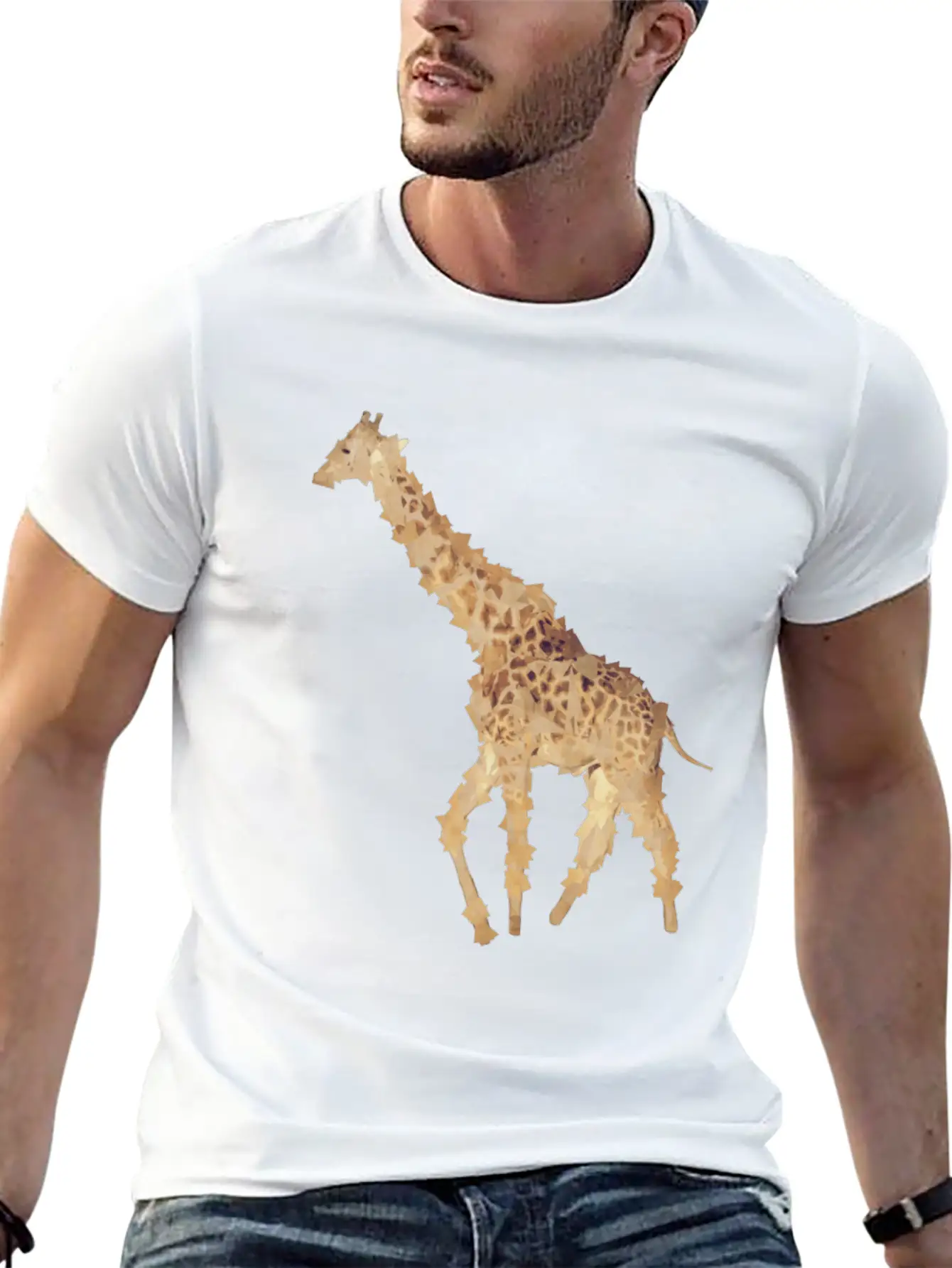 Art Giraffe Timeless Short Sleeve Tee – Comfy And Minimalist Design