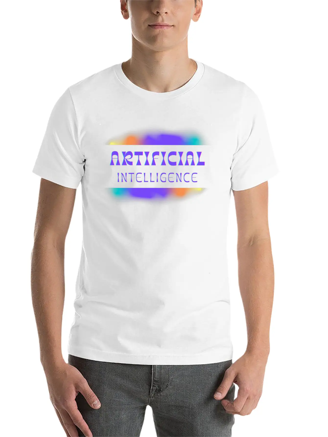 Artificial Intelligence Timeless Short Sleeve Tee – Comfy And Minimalist Design