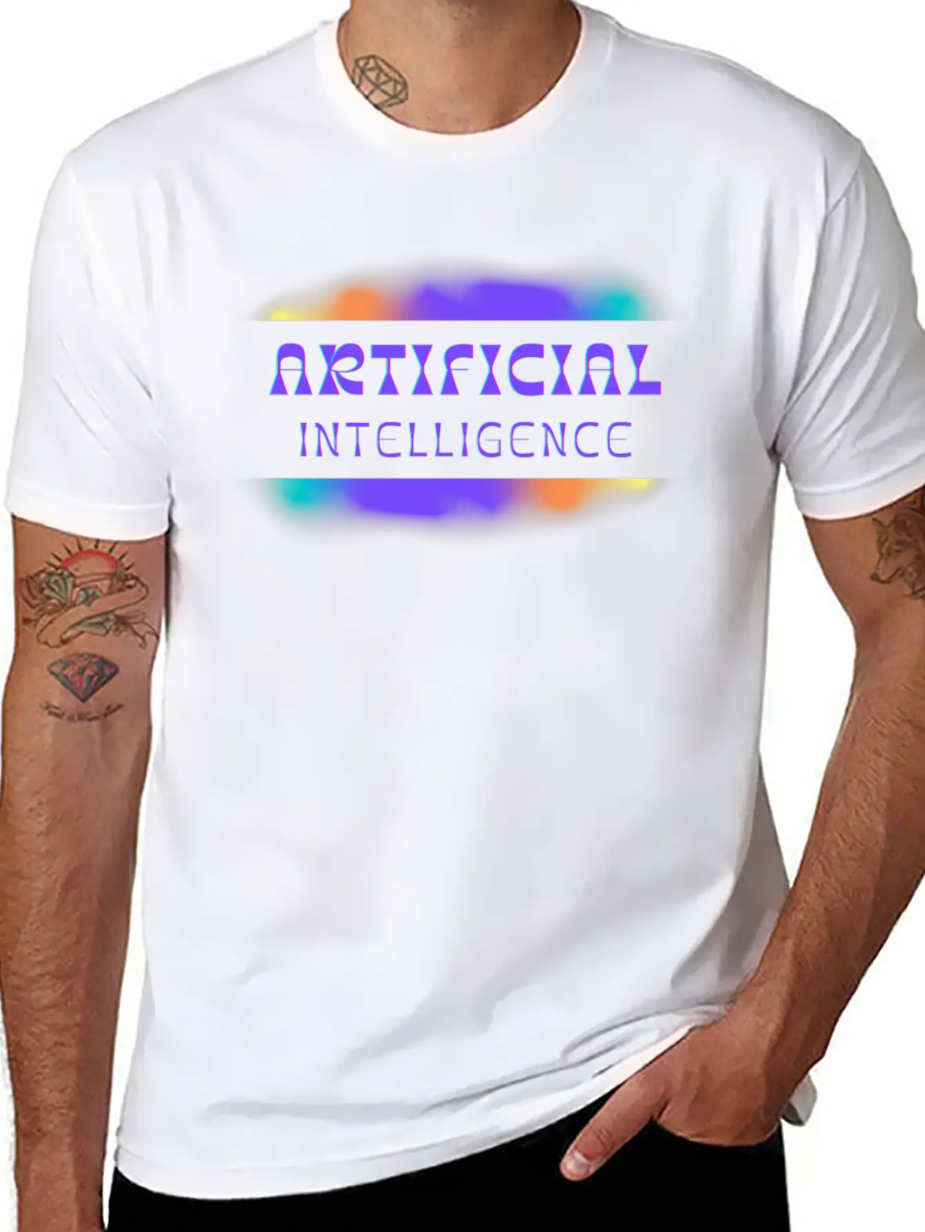 Artificial Intelligence Timeless Short Sleeve Tee – Comfy And Minimalist Design