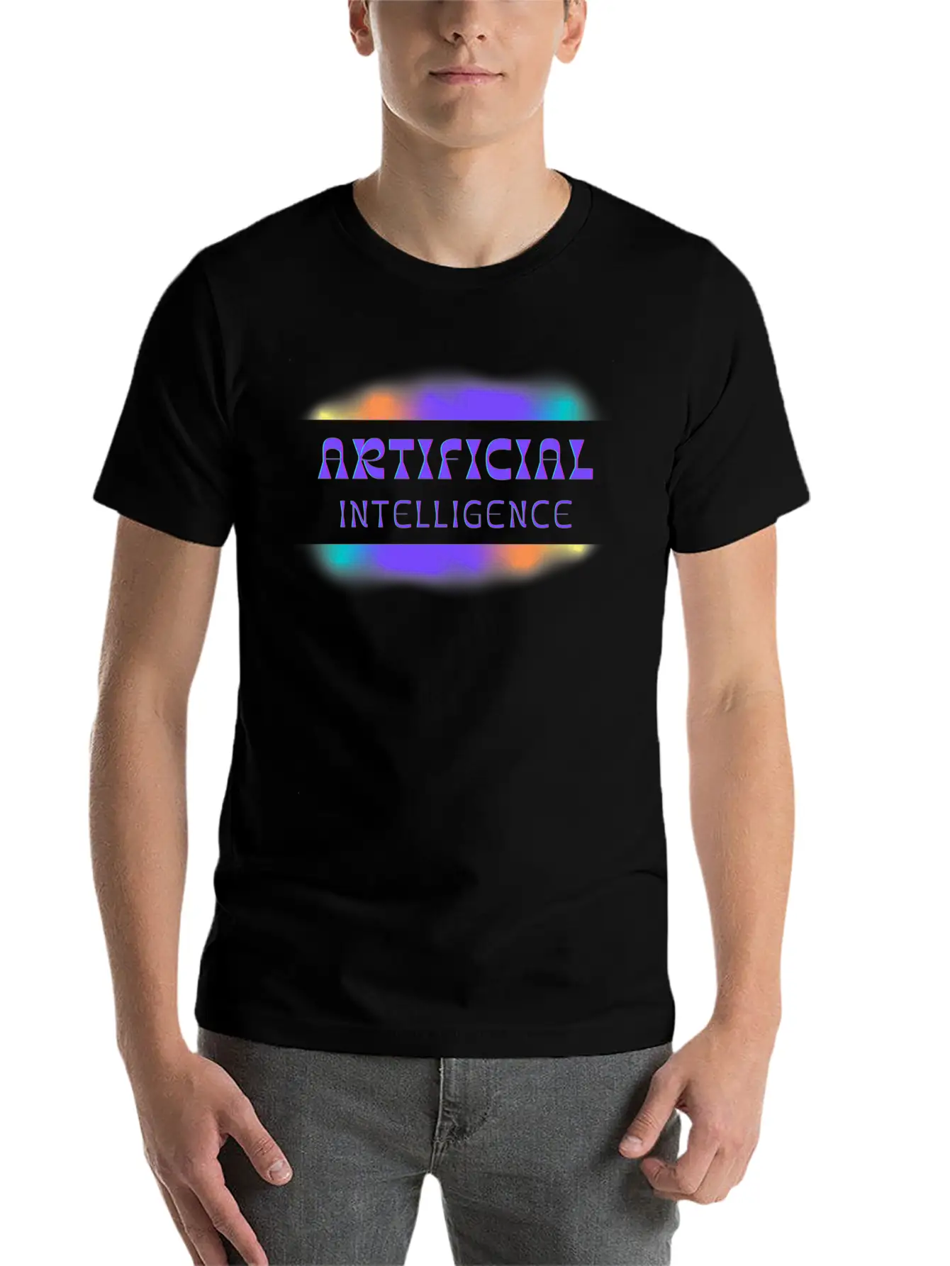 Artificial Intelligence Timeless Short Sleeve Tee – Comfy And Minimalist Design