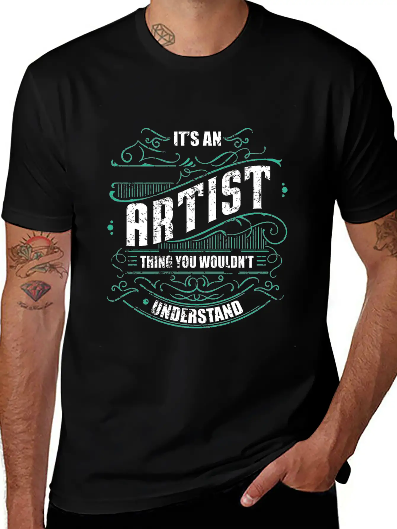 Artist Basic Graphic T-Shirt – Daily Comfort In Soft Cotton