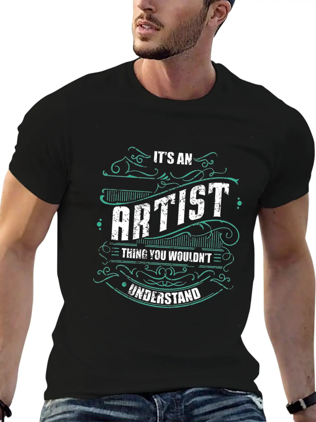 Artist Basic Graphic T-Shirt – Daily Comfort In Soft Cotton