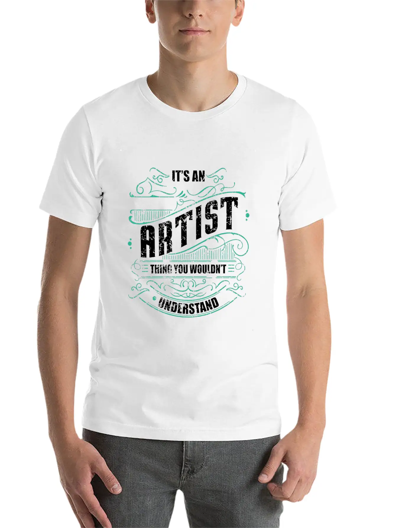 Artist Basic Graphic T-Shirt – Daily Comfort In Soft Cotton