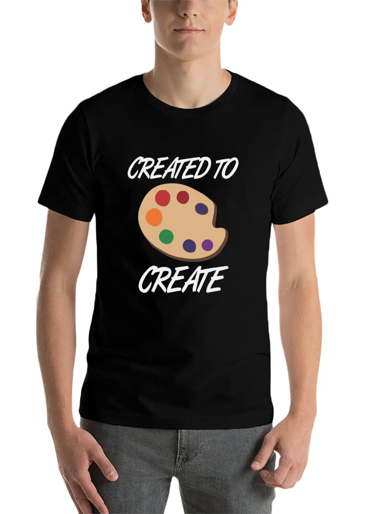 Artist Painting Painter Art Paint Art Teacher Gift Unisex Casual T-Shirt – Clean Design For Daily Comfort