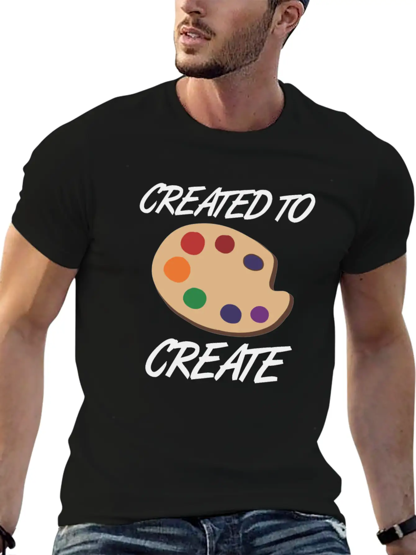 Artist Painting Painter Art Paint Art Teacher Gift Unisex Casual T-Shirt – Clean Design For Daily Comfort