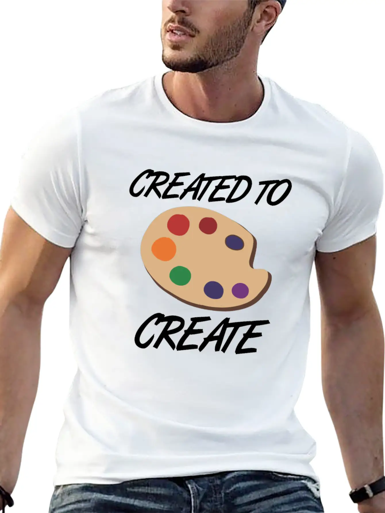 Artist Painting Painter Art Paint Art Teacher Gift Unisex Casual T-Shirt – Clean Design For Daily Comfort