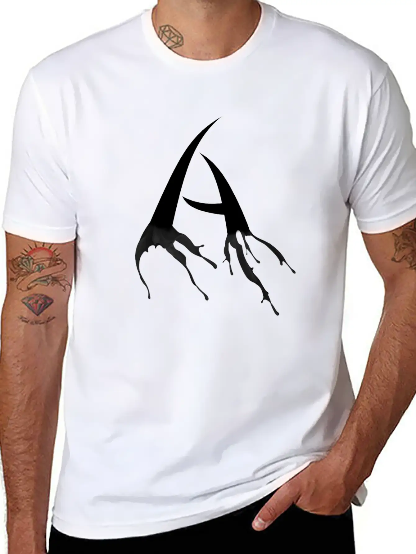ASCENDANCE PAINT EXPLOSION Stylish Everyday T-Shirt – Unisex Basic Cotton Tee
