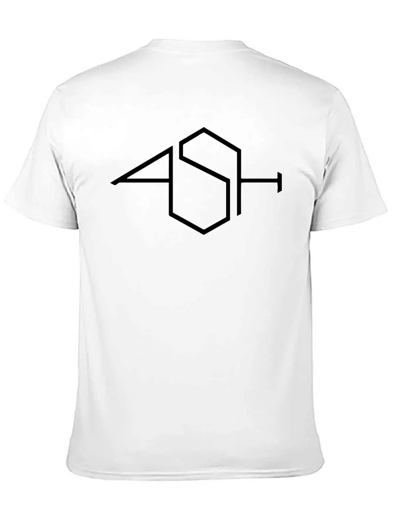 Ash Band Logo Basic Graphic T-Shirt – Daily Comfort In Soft Cotton