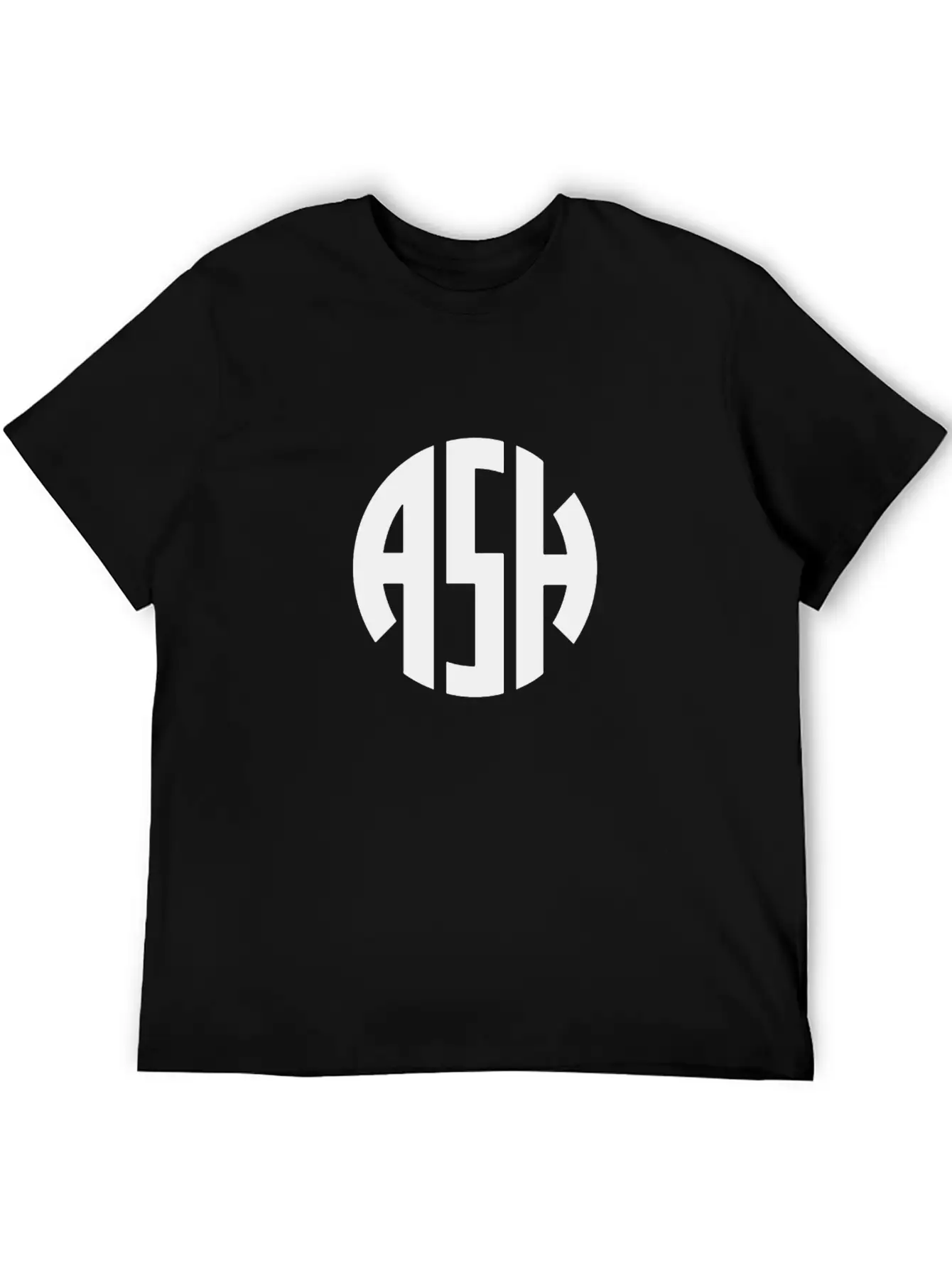 Ash Band Logo Comfortable Minimalist Graphic Tee – Summer Style Essential