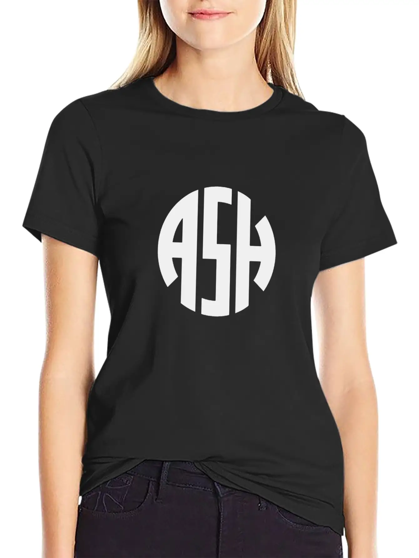 Ash Band Logo Comfortable Minimalist Graphic Tee – Summer Style Essential