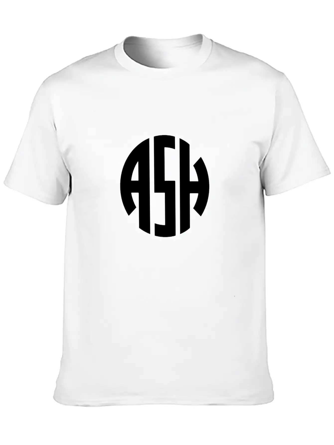 Ash Band Logo Comfortable Minimalist Graphic Tee – Summer Style Essential
