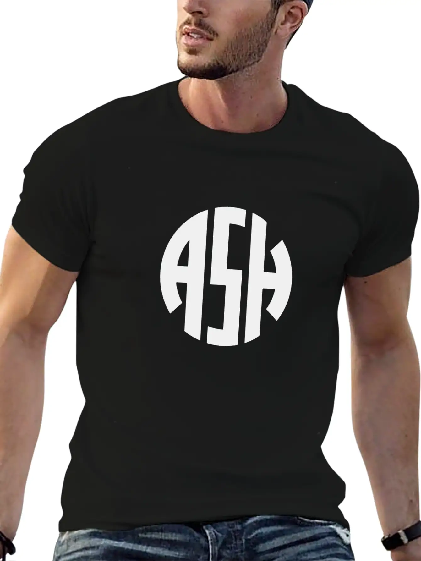 Ash Band Logo Comfortable Minimalist Graphic Tee – Summer Style Essential