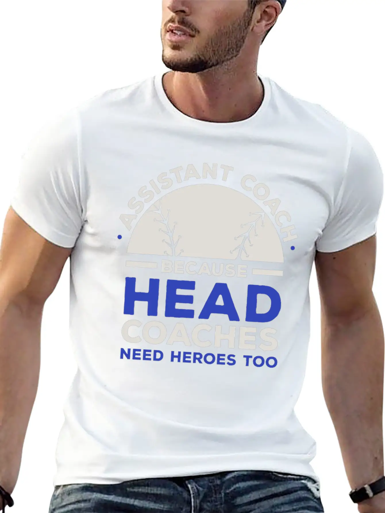Assistant Coach Sport Trainer Team Coaching Unisex Casual T-Shirt – Clean Design For Daily Comfort