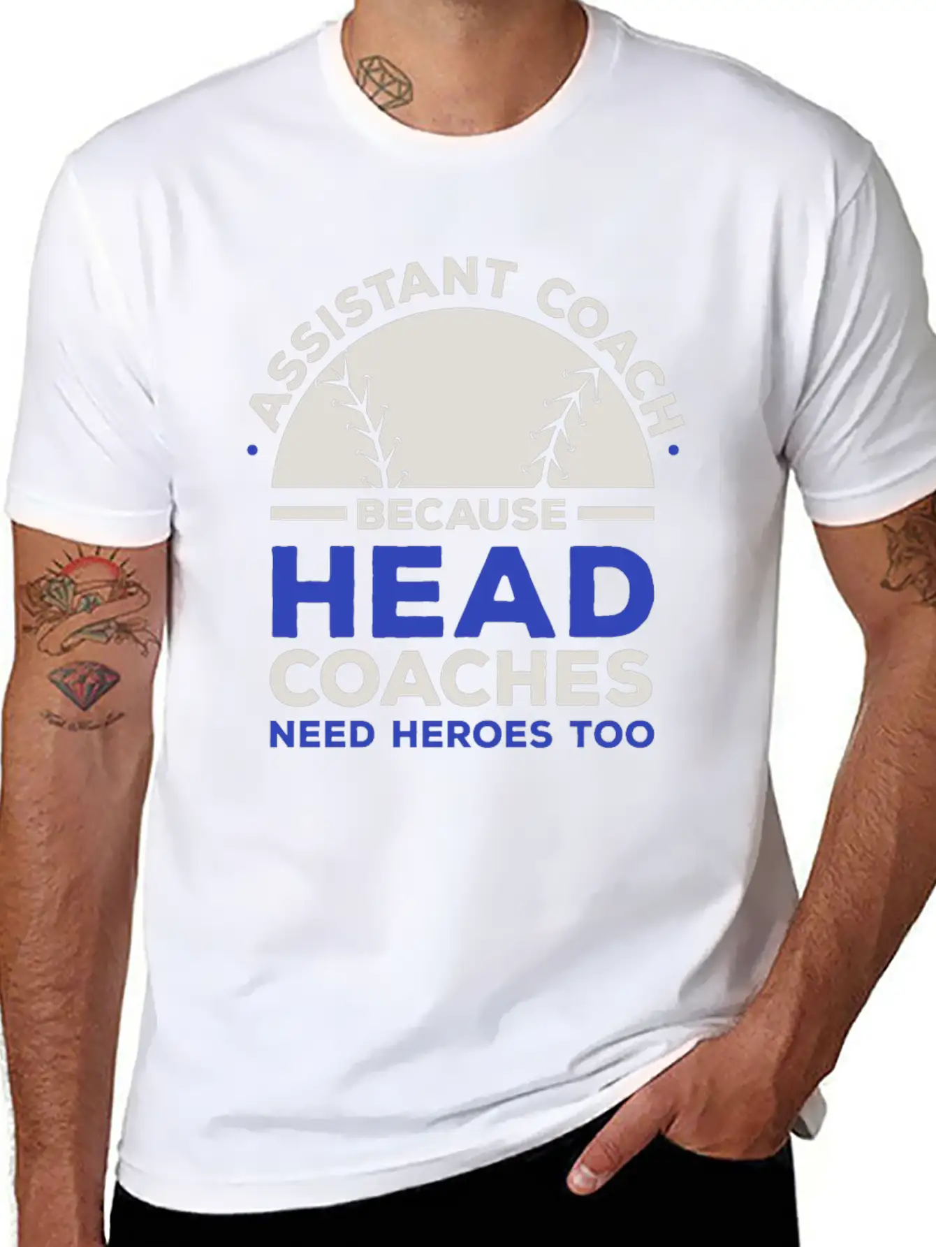 Assistant Coach Sport Trainer Team Coaching Unisex Casual T-Shirt – Clean Design For Daily Comfort