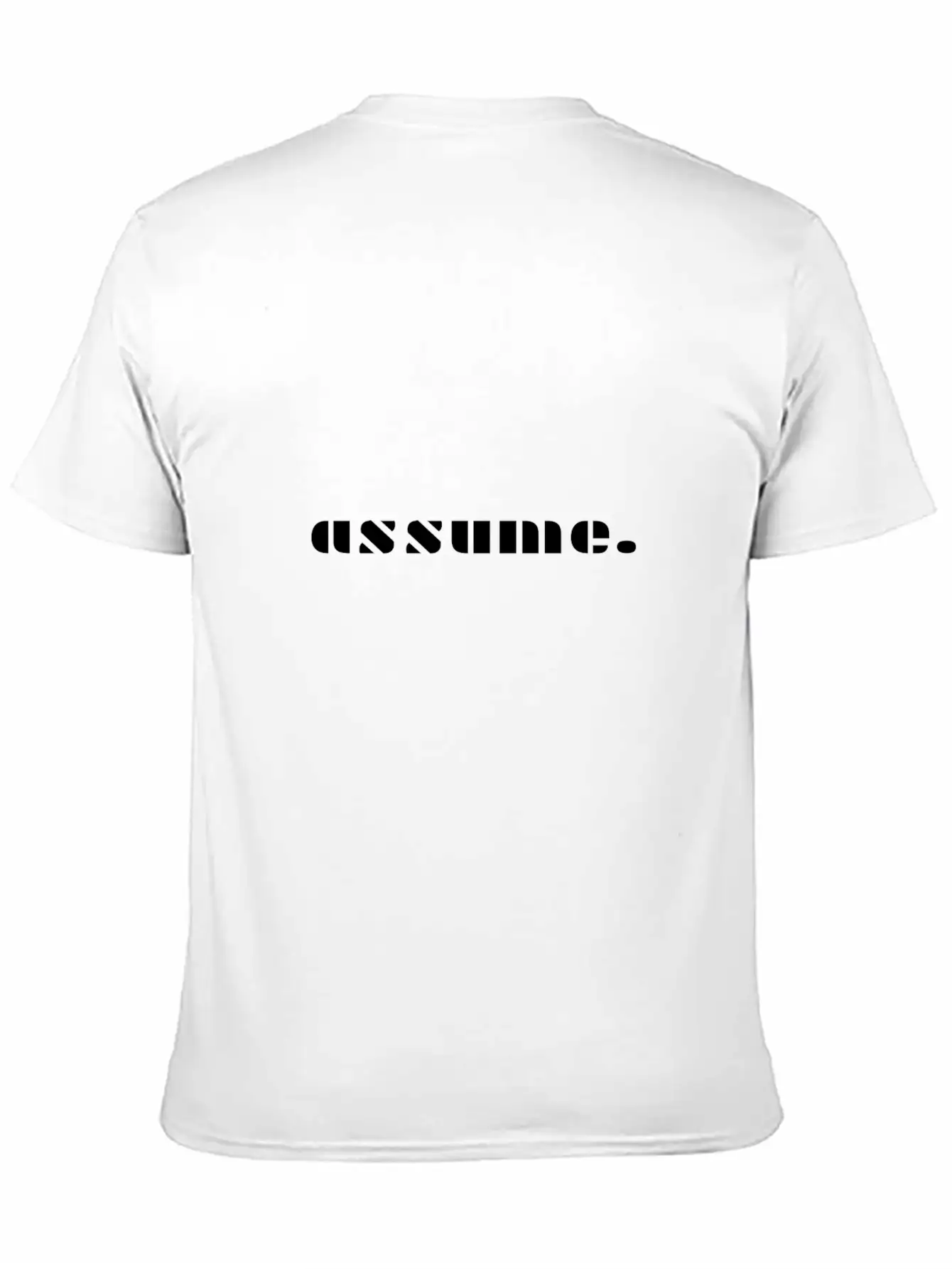 Assume Mood Chic Gift Gift Ideas Stylish Everyday T-Shirt – Unisex Basic Cotton Tee