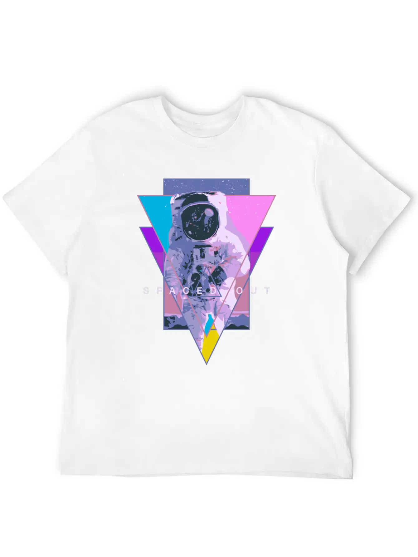 Astronaut Spaced Out Aesthetic Vaporwave Outer Spa Unisex Casual T-Shirt – Clean Design For Daily Comfort