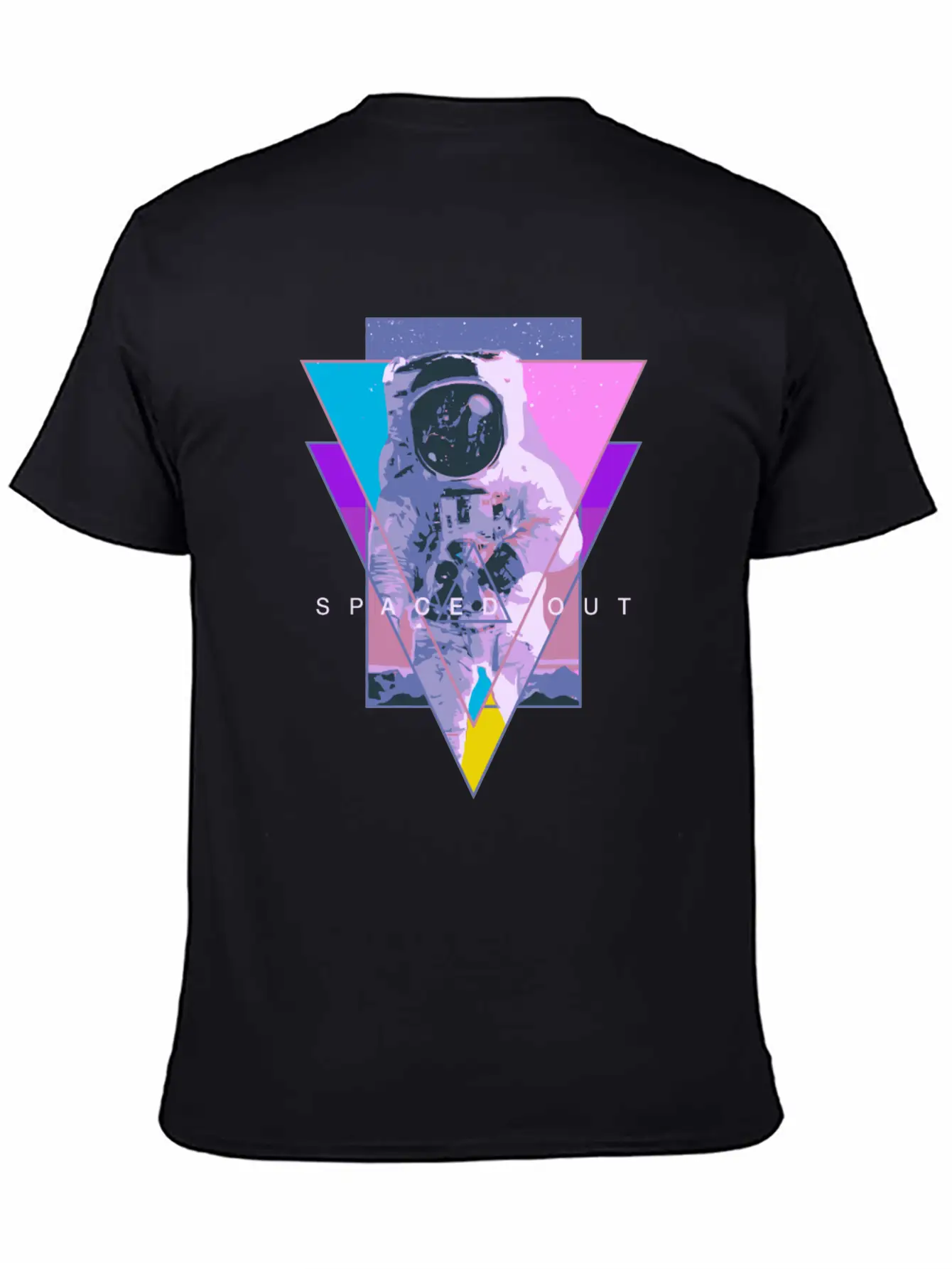 Astronaut Spaced Out Aesthetic Vaporwave Outer Spa Unisex Casual T-Shirt – Clean Design For Daily Comfort