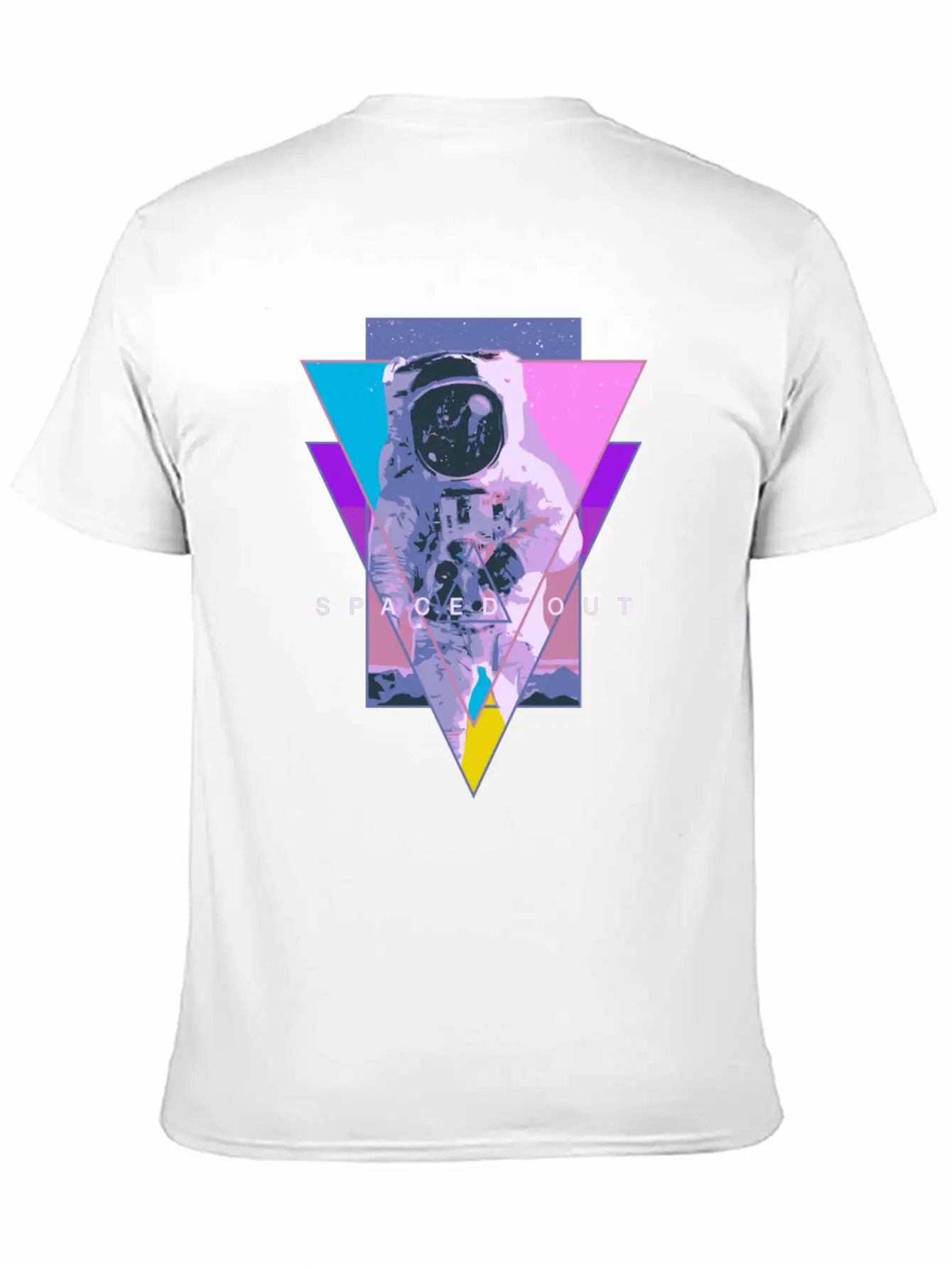 Astronaut Spaced Out Aesthetic Vaporwave Outer Spa Unisex Casual T-Shirt – Clean Design For Daily Comfort