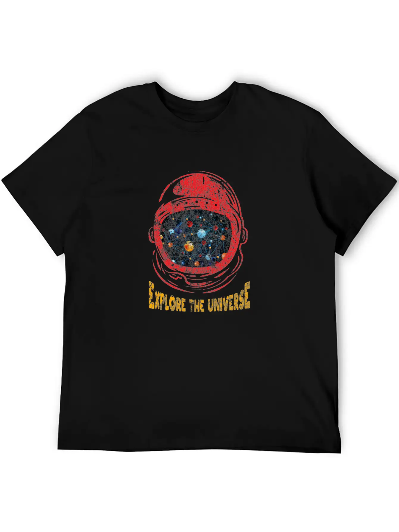 Astronaut Unisex Short Sleeve Soft Cotton T-Shirt – Casual Everyday Wear