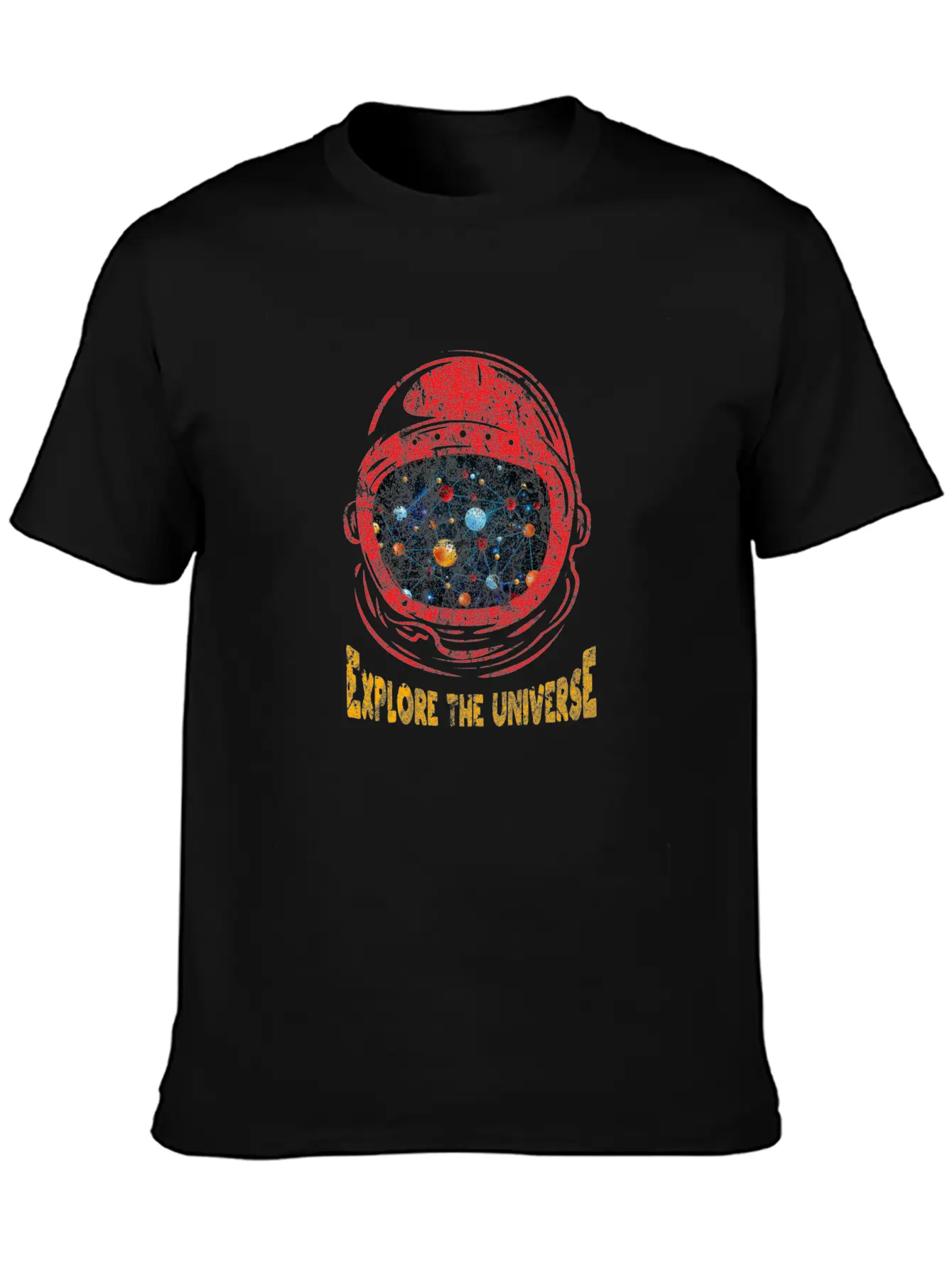 Astronaut Unisex Short Sleeve Soft Cotton T-Shirt – Casual Everyday Wear
