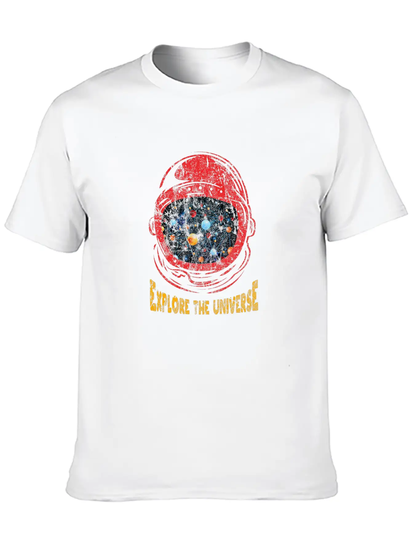 Astronaut Unisex Short Sleeve Soft Cotton T-Shirt – Casual Everyday Wear
