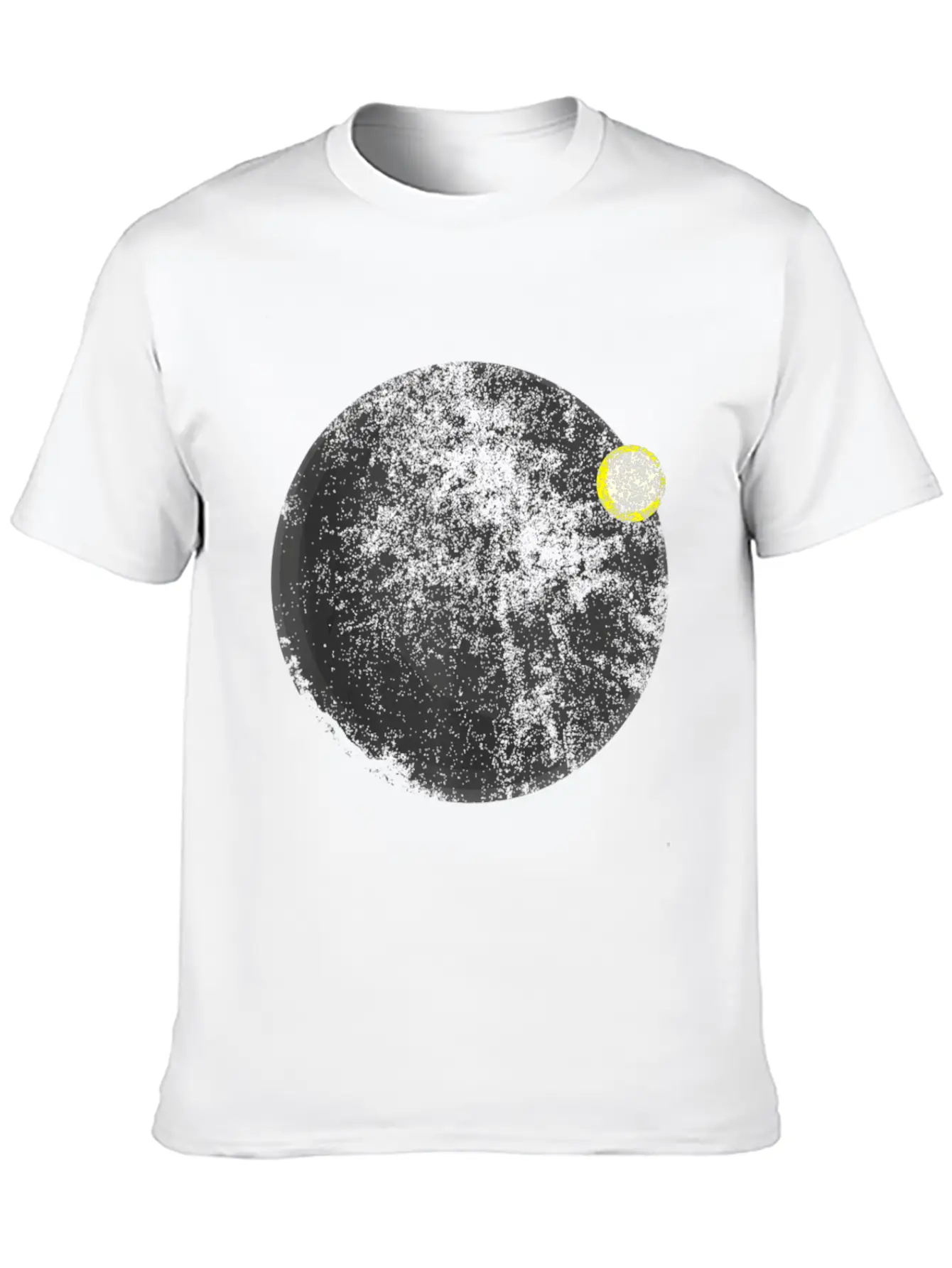 Astronomy Eclipse Astronomer Stars Galaxy Stylish Everyday T-Shirt – Unisex Basic Cotton Tee