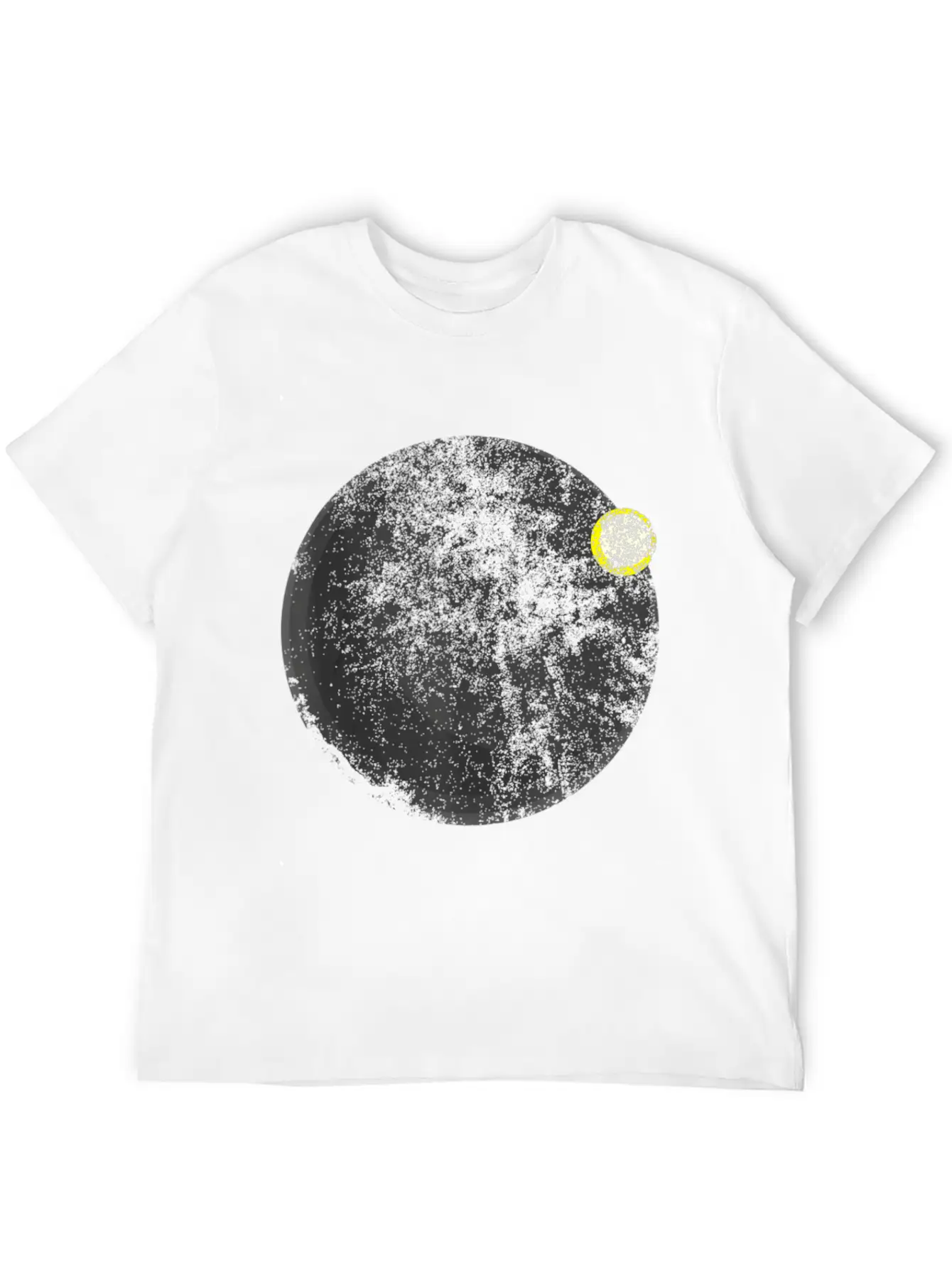 Astronomy Eclipse Astronomer Stars Galaxy Stylish Everyday T-Shirt – Unisex Basic Cotton Tee