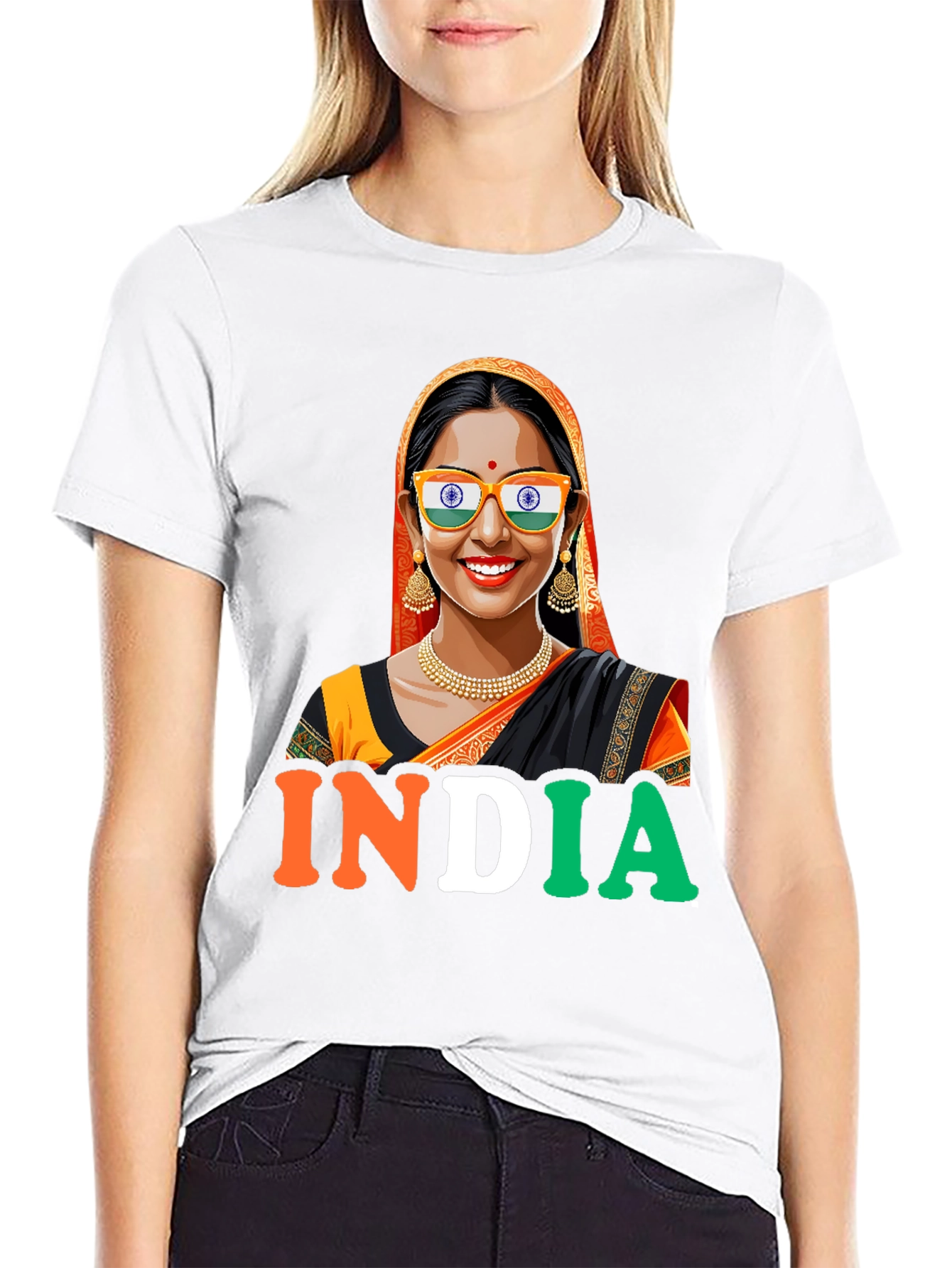 India Pride Graphic T-Shirt
