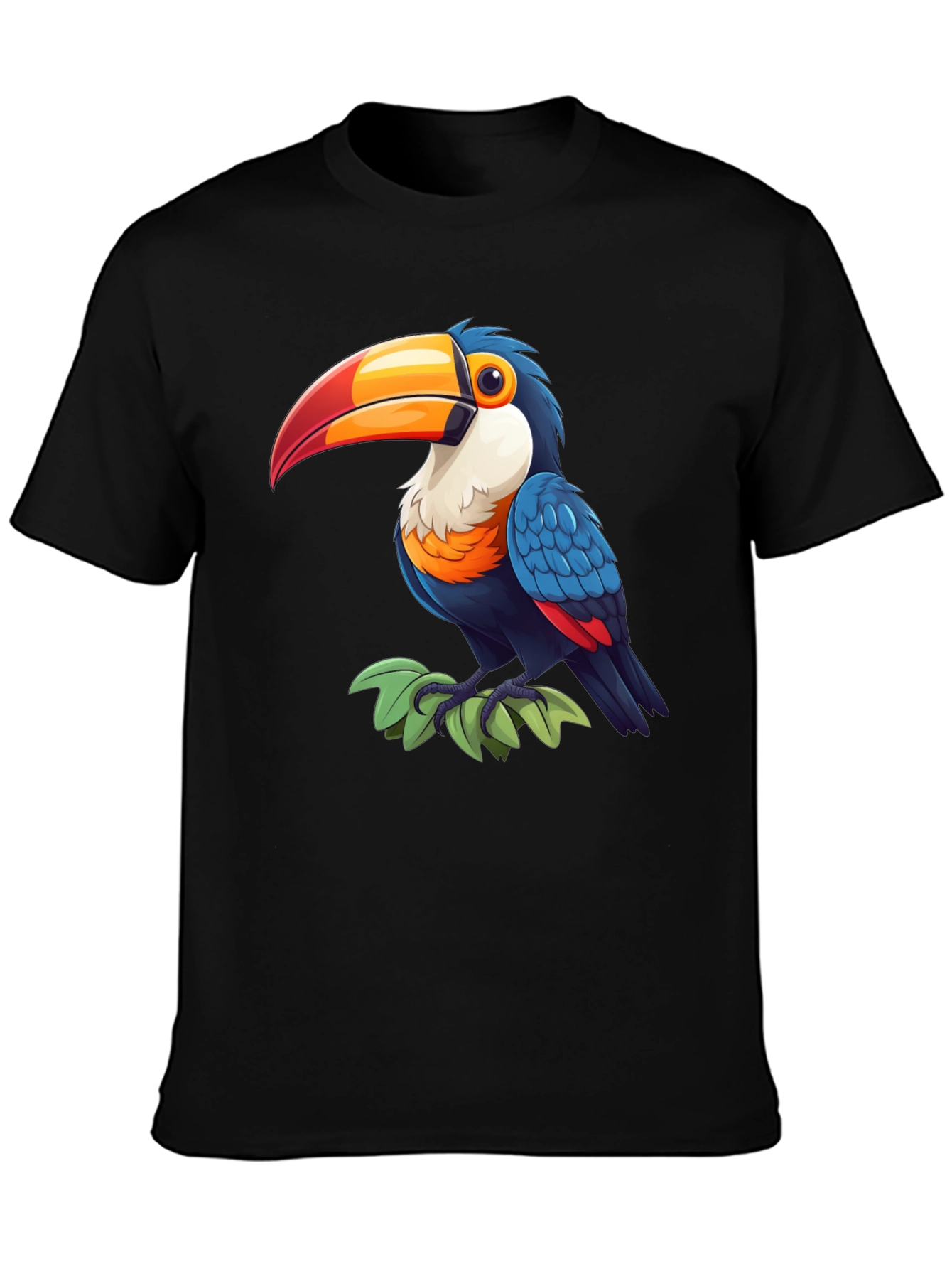 Toucan Graphic Tee - Tropical Bird Shirt