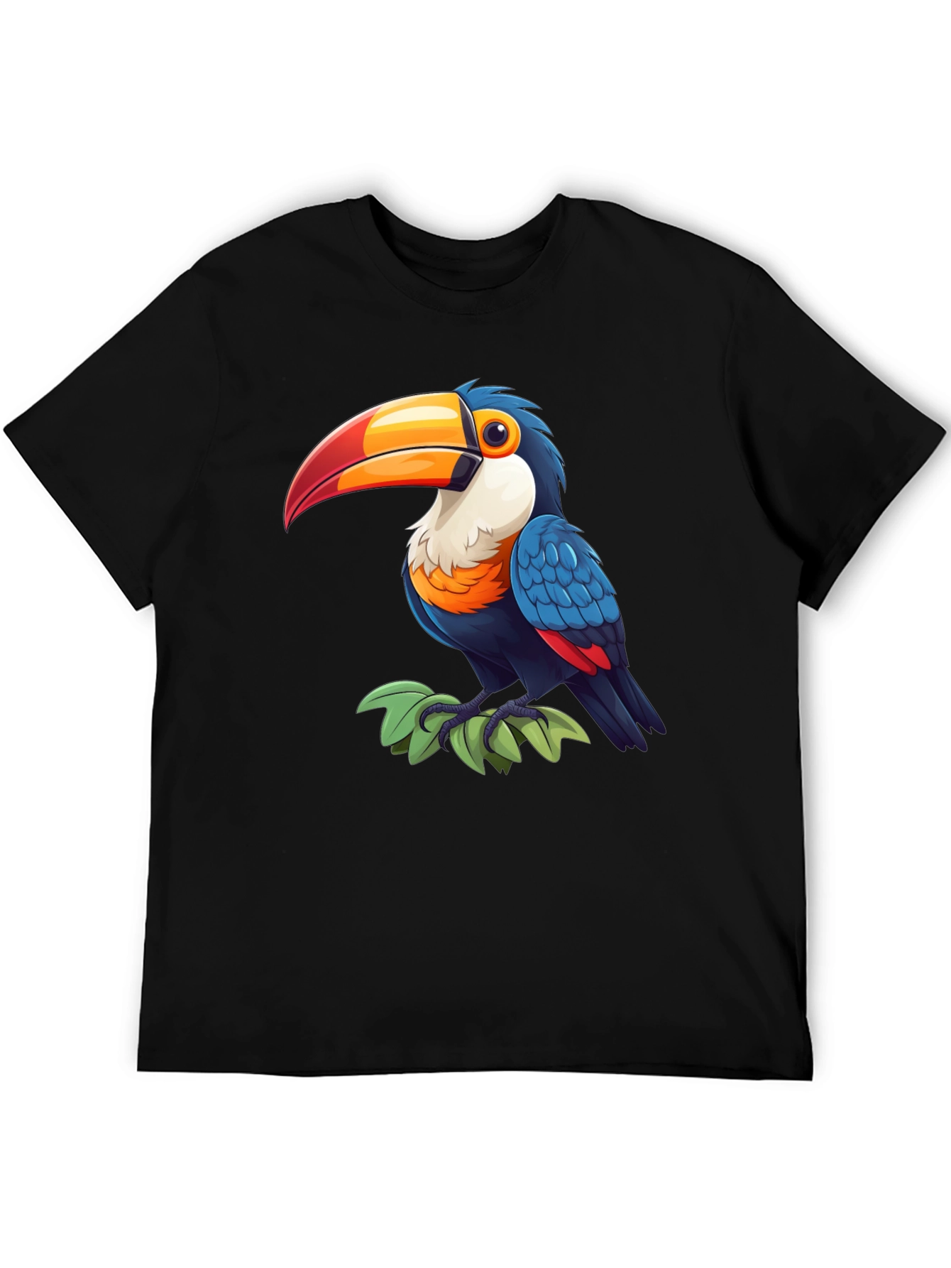 Toucan Graphic Tee - Tropical Bird Shirt
