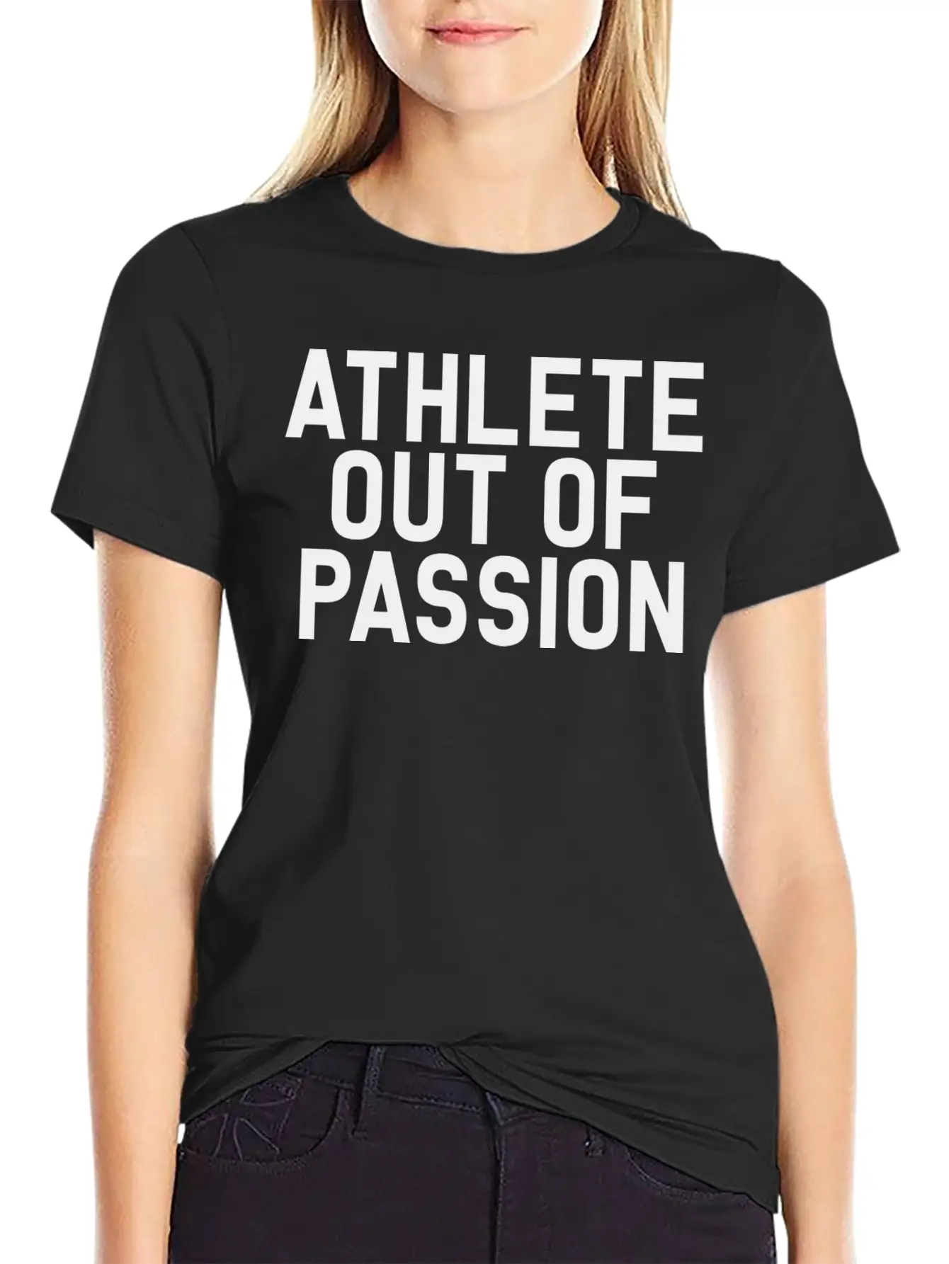 Athlete Out Of Passion Stylish Everyday T-Shirt – Unisex Basic Cotton Tee
