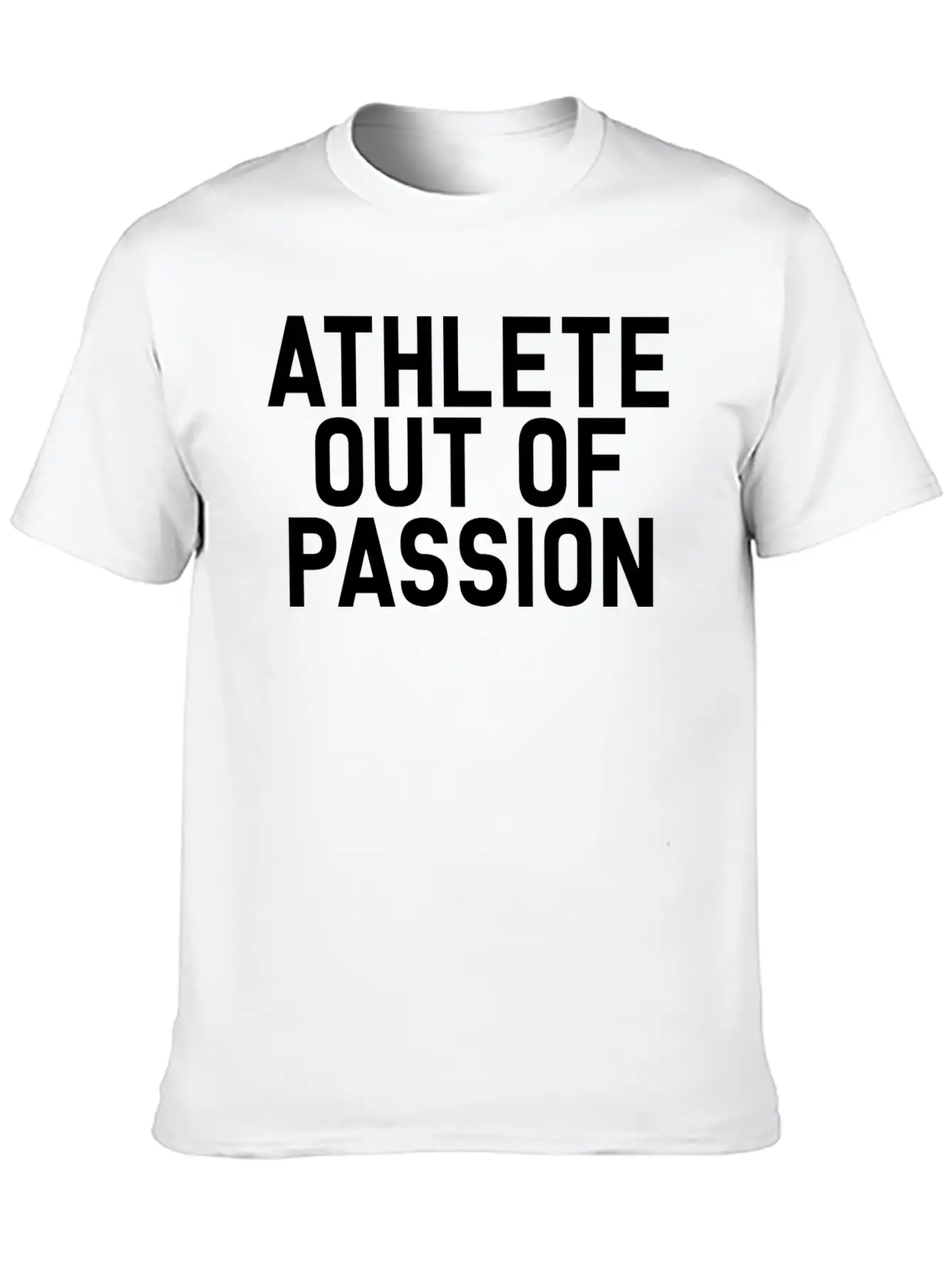 Athlete Out Of Passion Stylish Everyday T-Shirt – Unisex Basic Cotton Tee