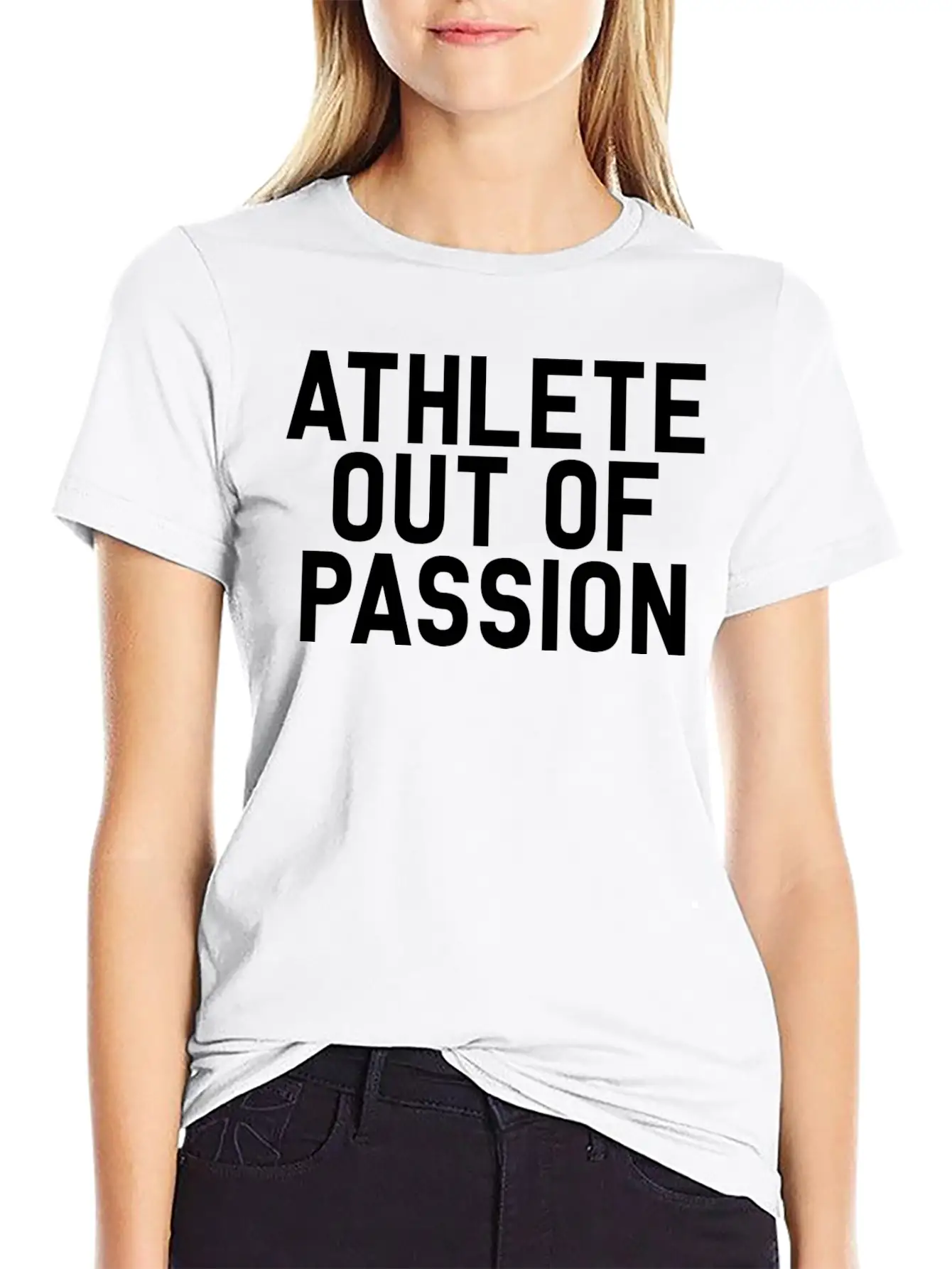 Athlete Out Of Passion Stylish Everyday T-Shirt – Unisex Basic Cotton Tee