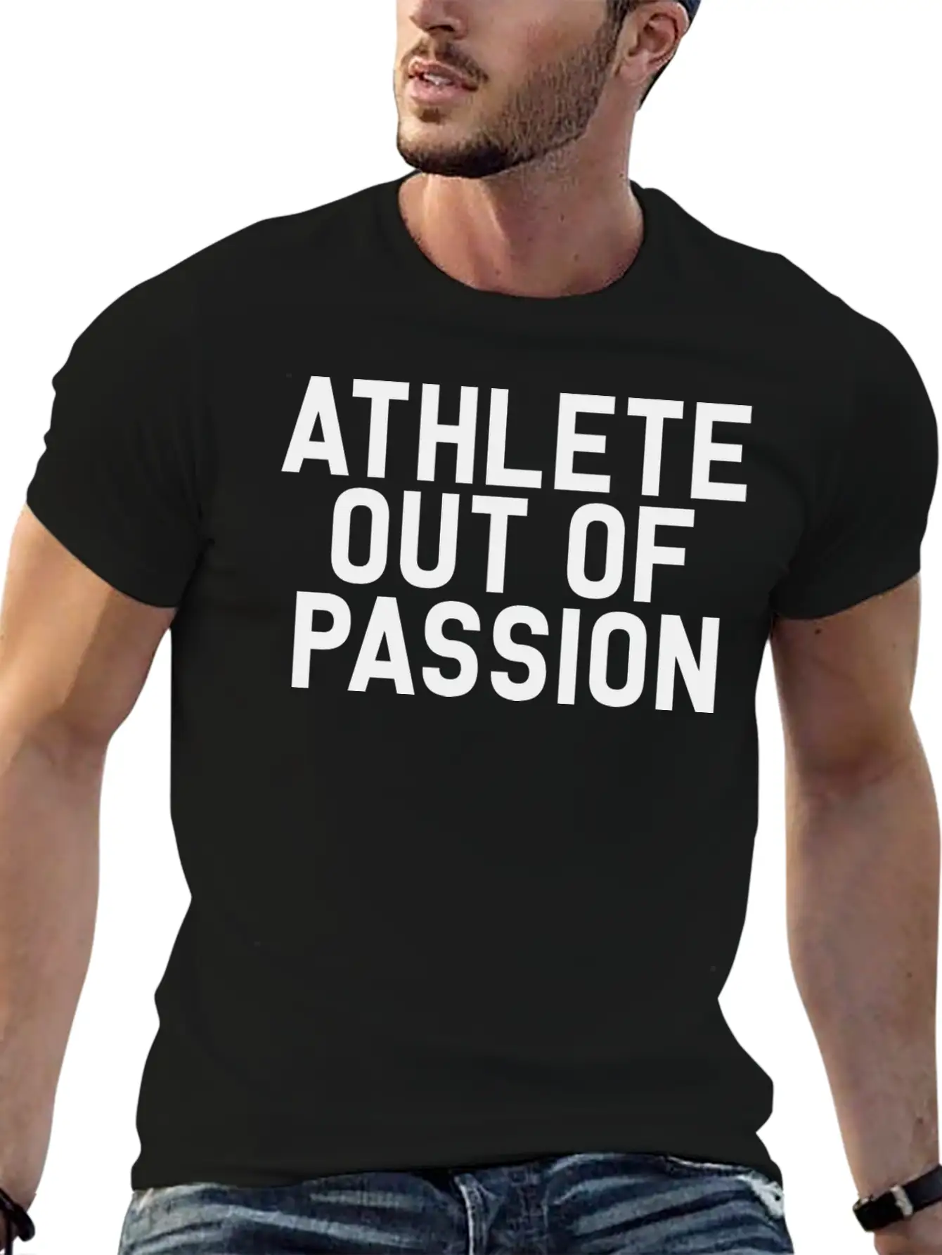 Athlete Out Of Passion Stylish Everyday T-Shirt – Unisex Basic Cotton Tee