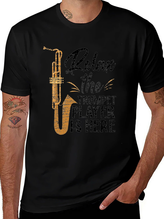 Relax Trumpet Player T-Shirt - Funny Musician Tee