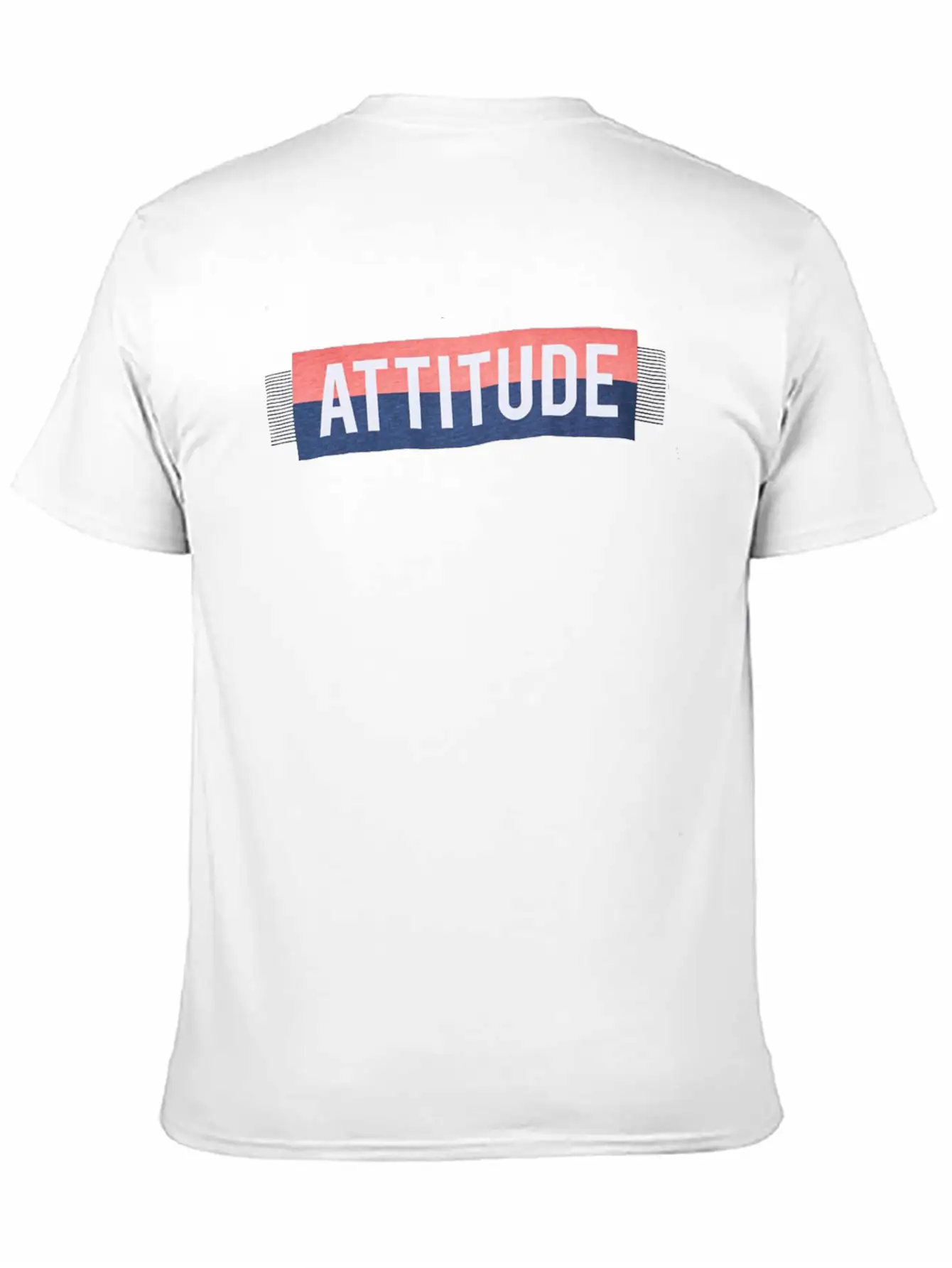 #Attitude Basic Graphic T-Shirt – Daily Comfort In Soft Cotton