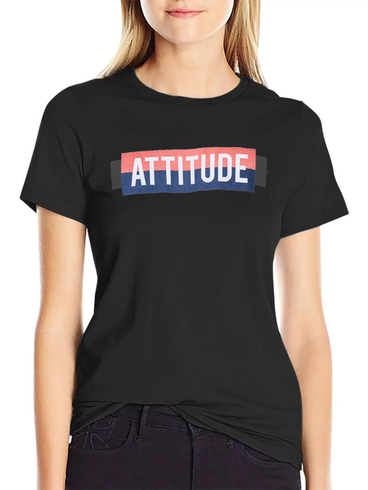 #Attitude Basic Graphic T-Shirt – Daily Comfort In Soft Cotton