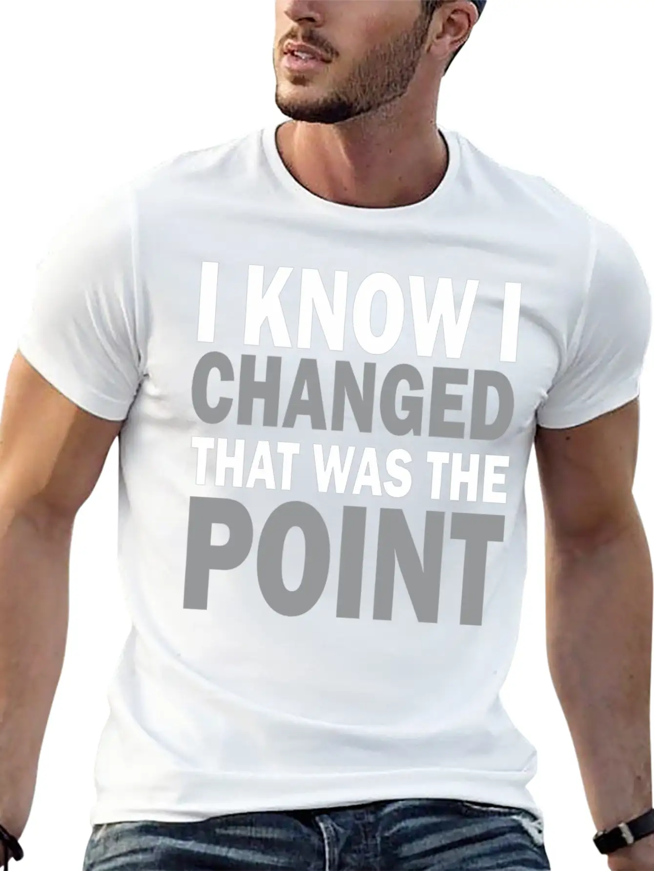 Attitude | Cool Saying Unisex Short Sleeve Soft Cotton T-Shirt – Casual Everyday Wear
