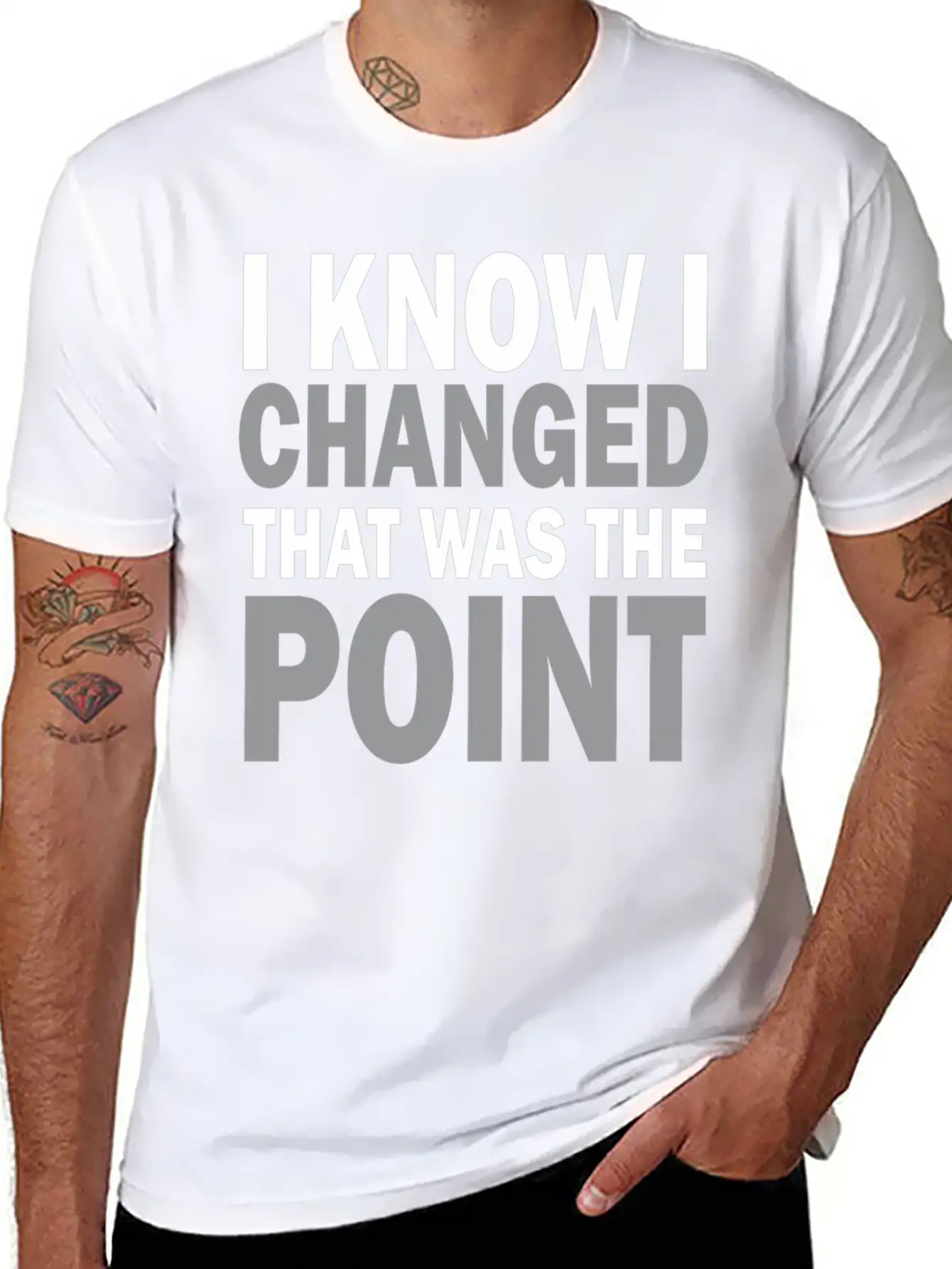 Attitude | Cool Saying Unisex Short Sleeve Soft Cotton T-Shirt – Casual Everyday Wear